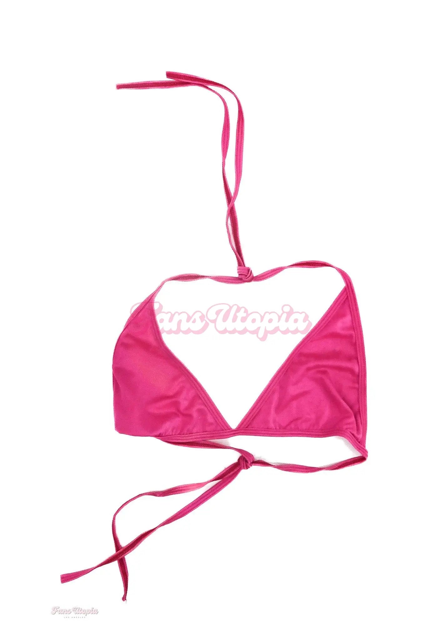 Emma Hix Hot Pink Bikini Top Emma Hix