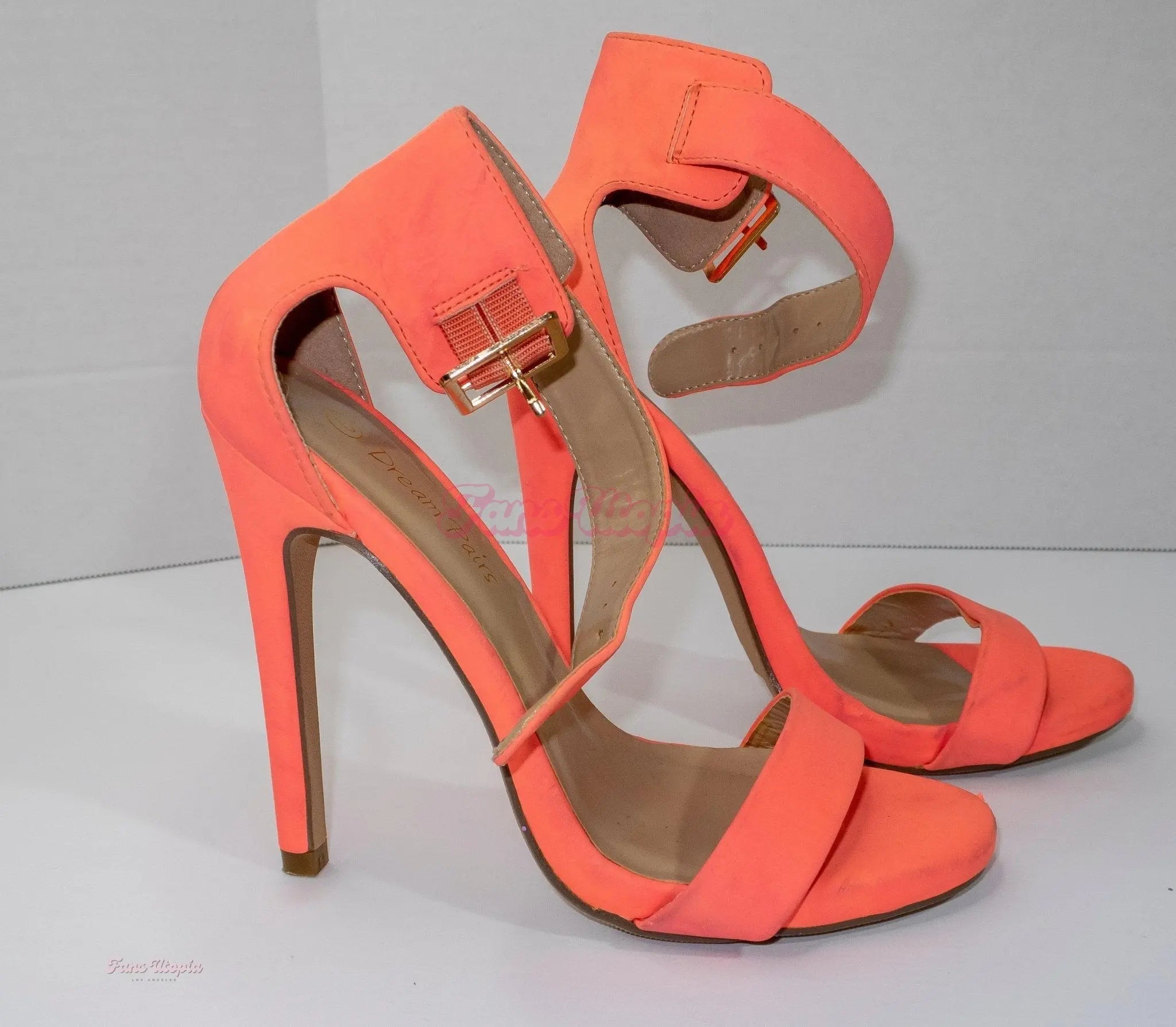 Emma Hix Peach High Heels Emma Hix