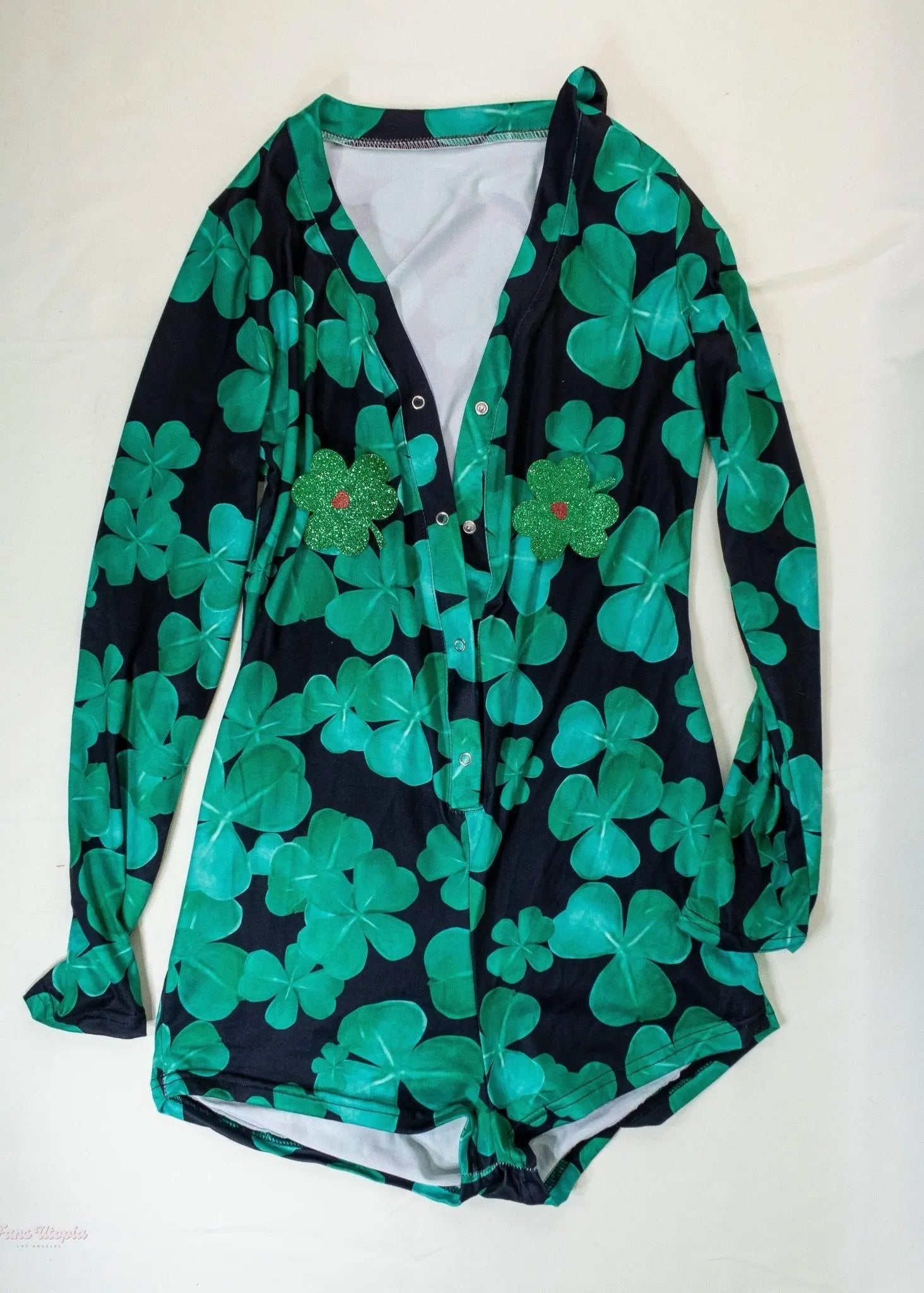 Emma Hix St Pattys Jumpsuit & Pasties Emma Hix