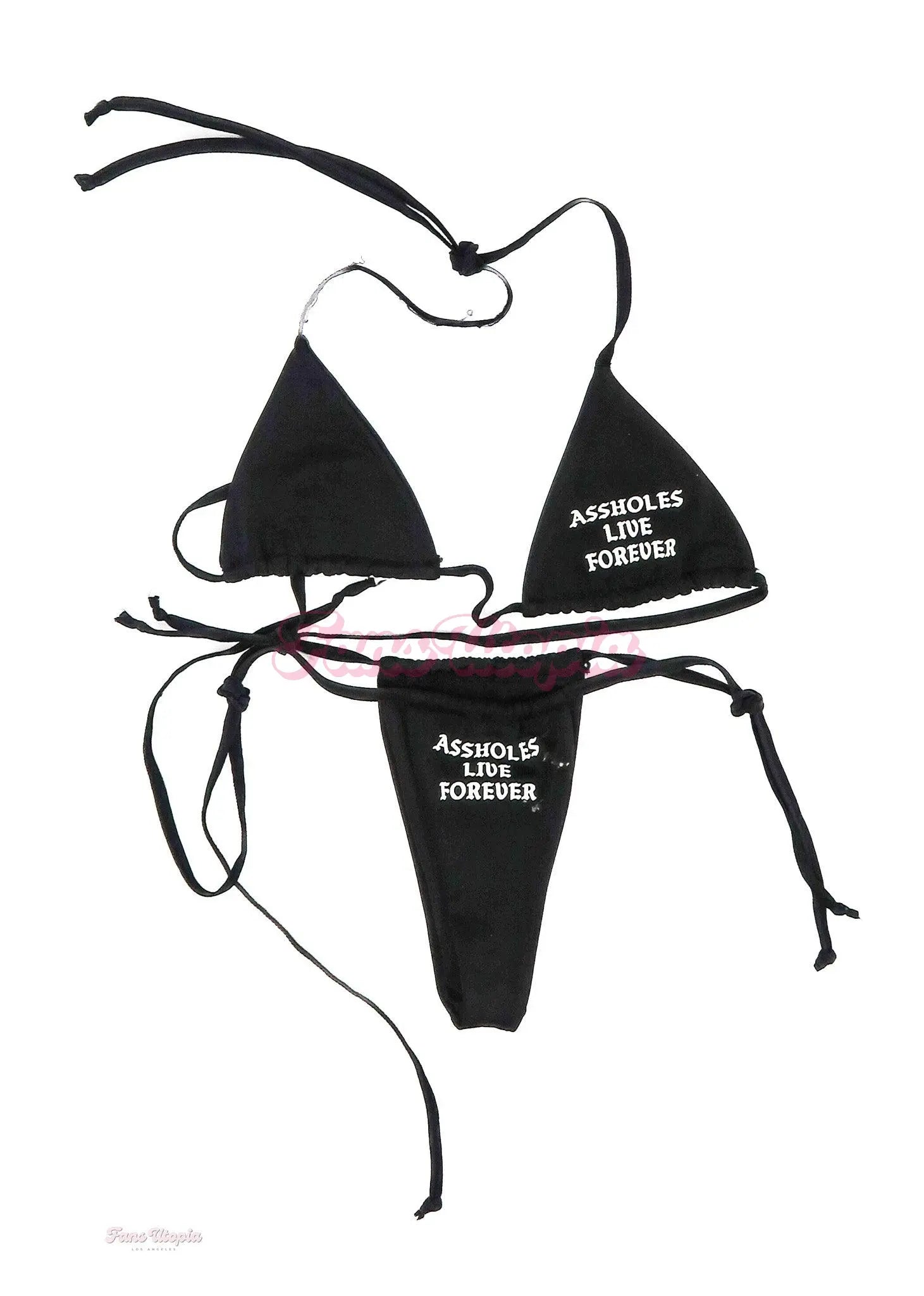 Emma Magnolia Black String Bikini Emma Magnolia