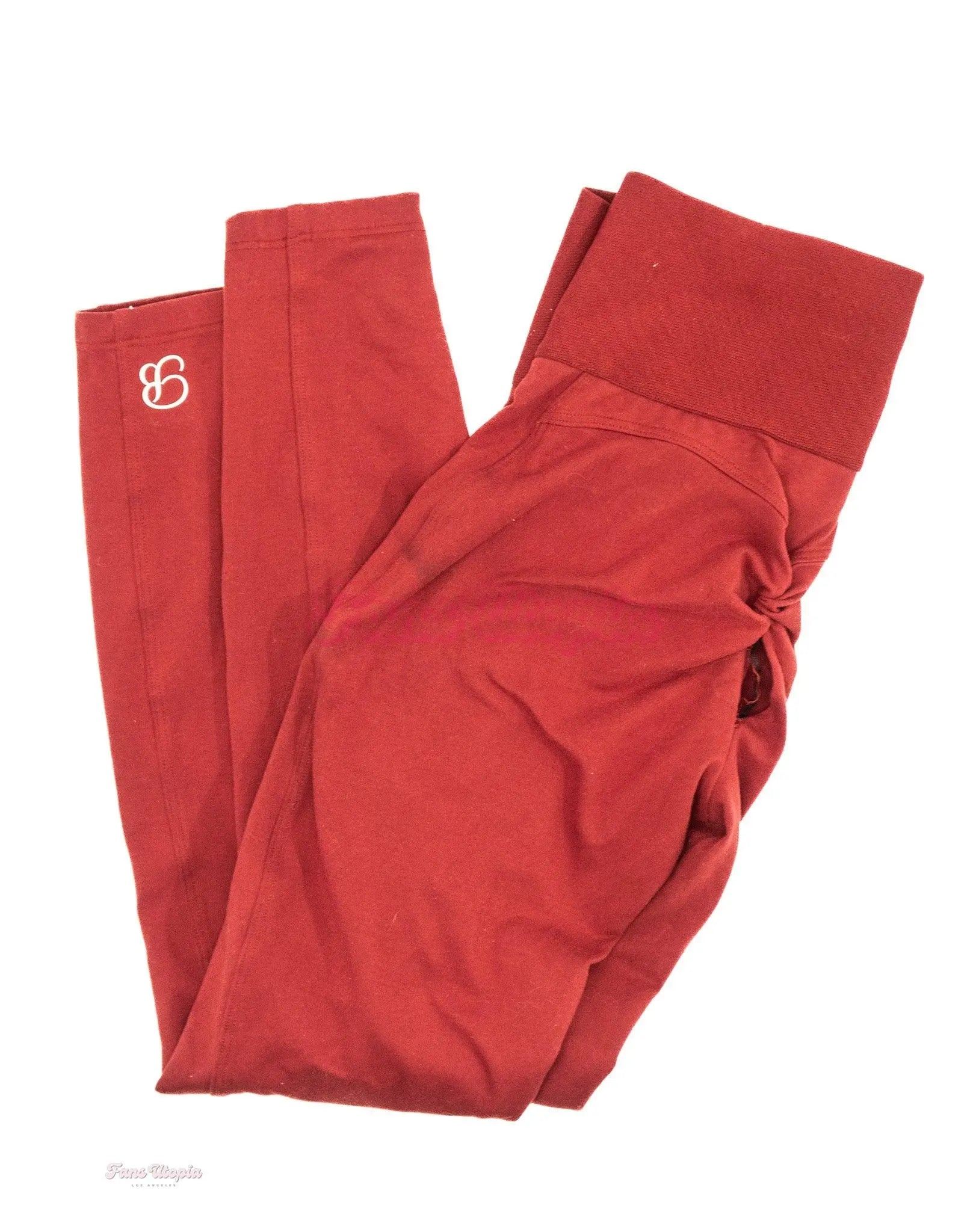 Emma Magnolia Red Ripped Leggings Emma Magnolia