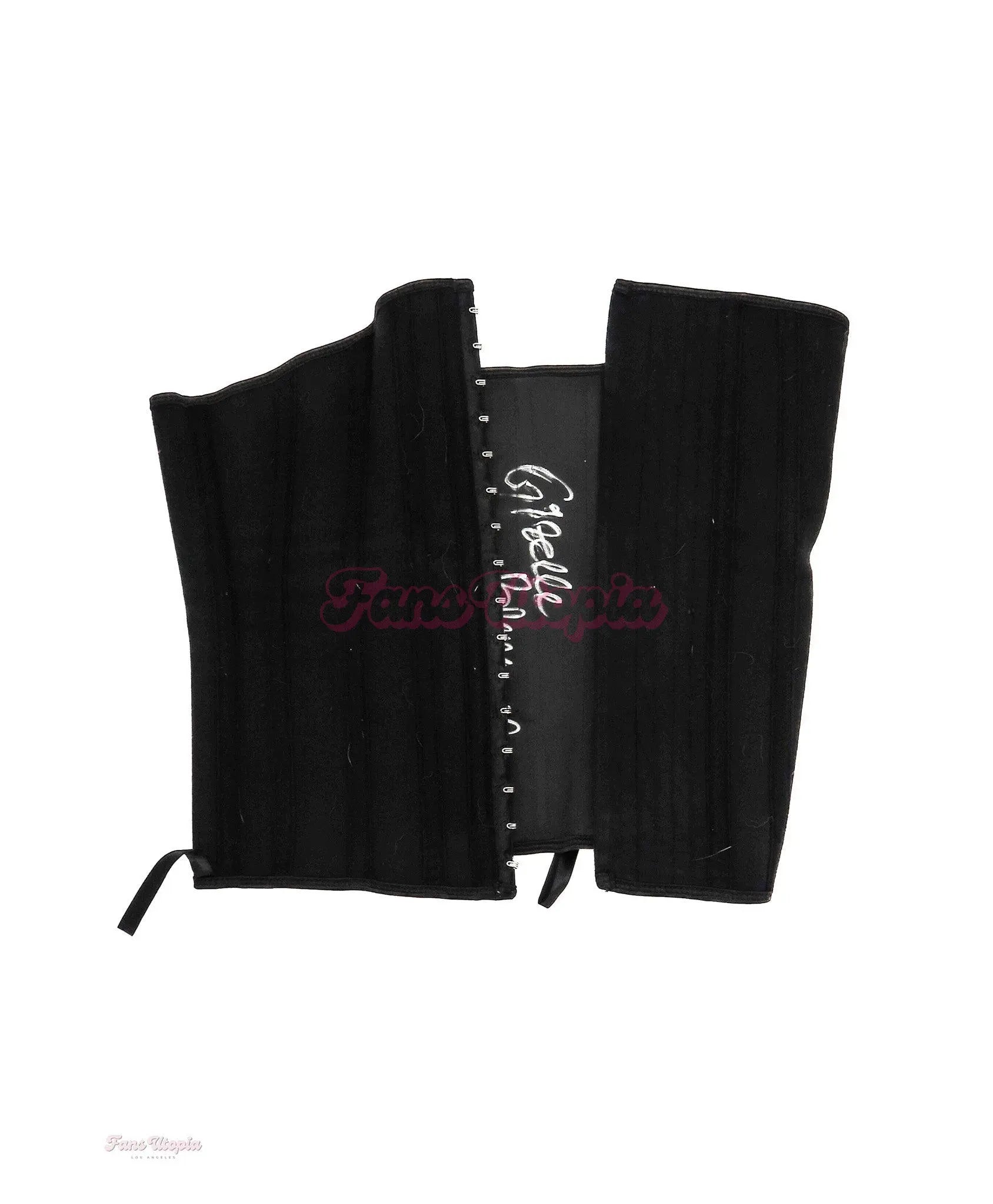 Gizelle Blanco Autographed Corset 1 Gizelle Blanco