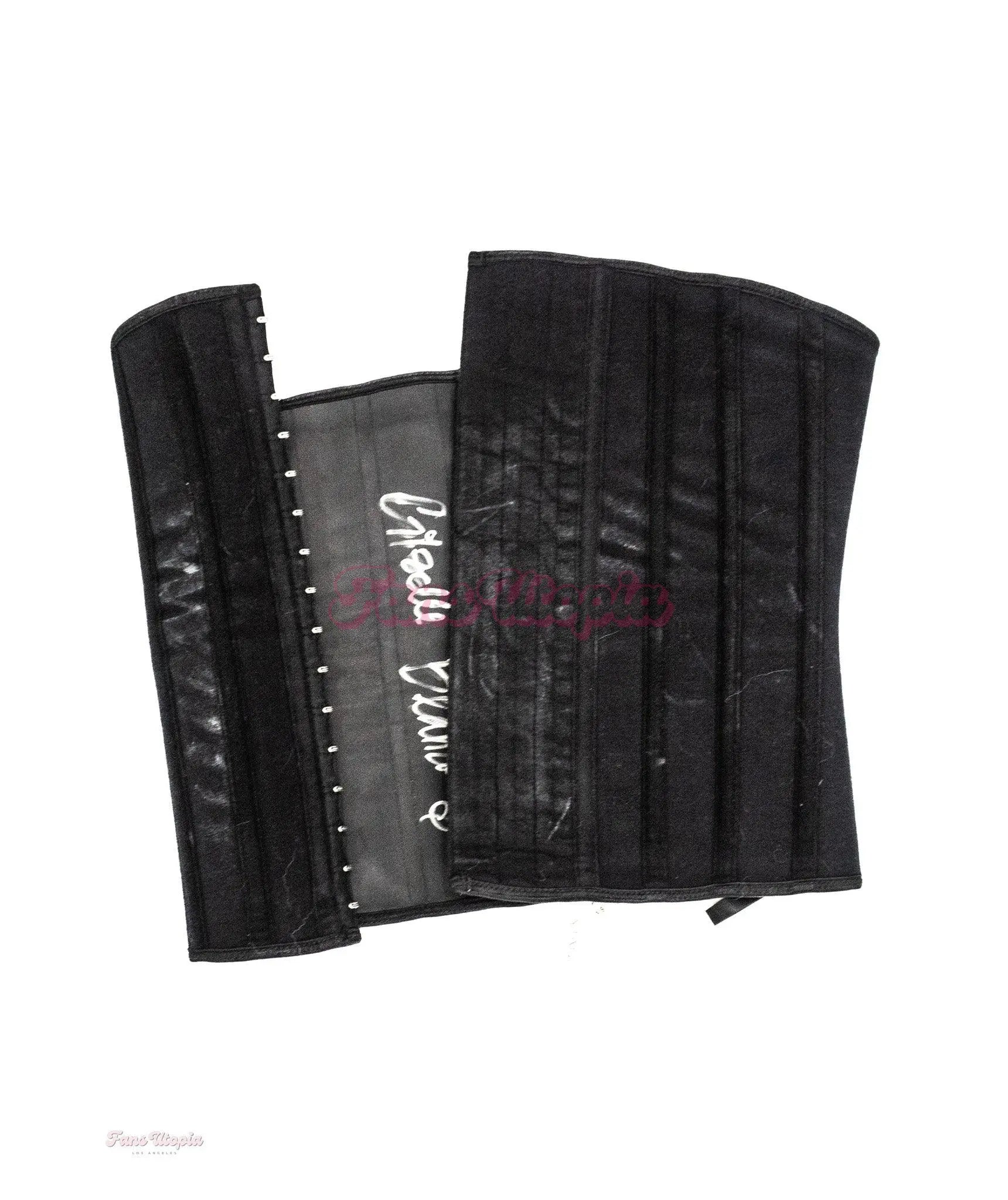 Gizelle Blanco Autographed Corset 2 Gizelle Blanco