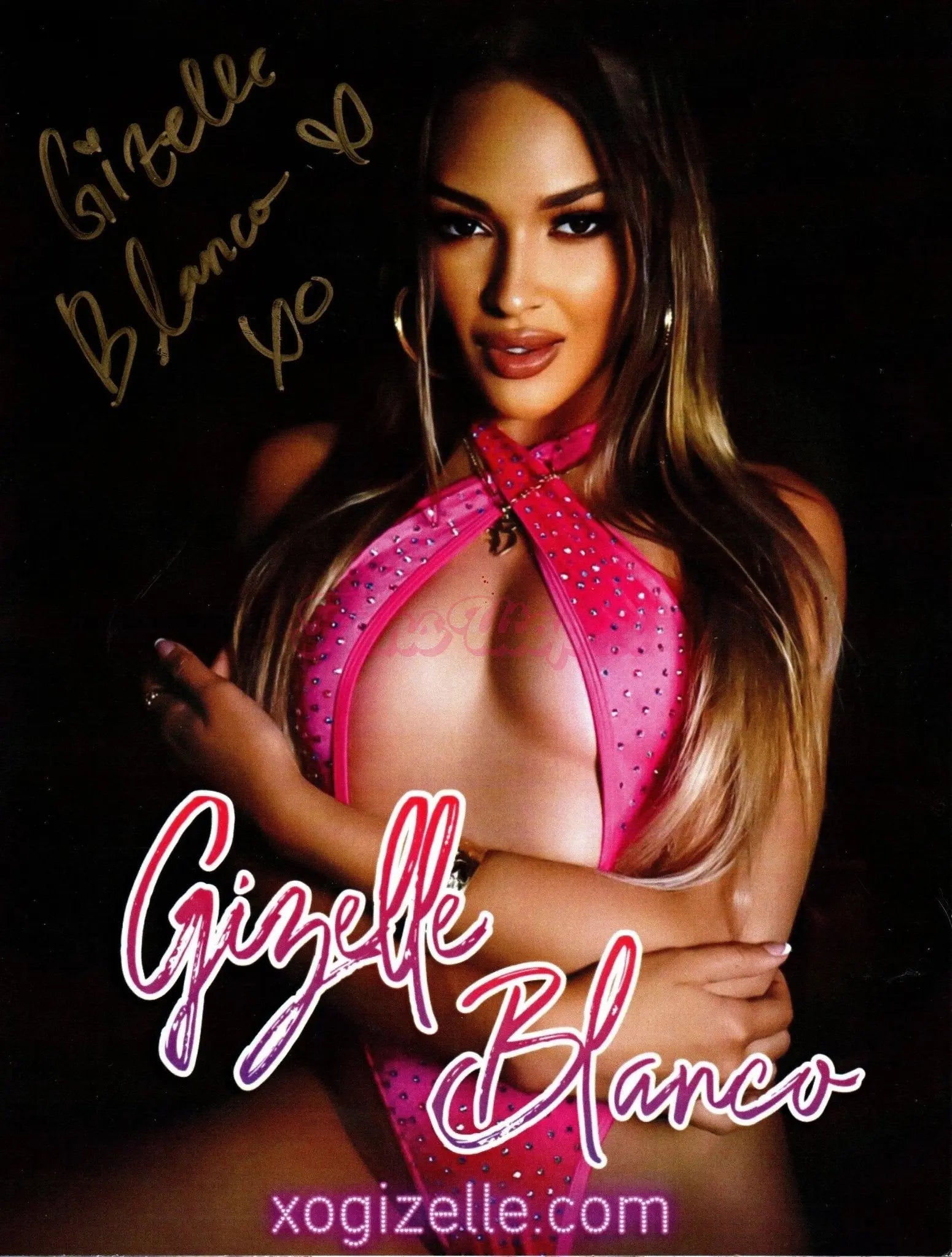 Gizelle Blanco Autographed Photo 1 Gizelle Blanco