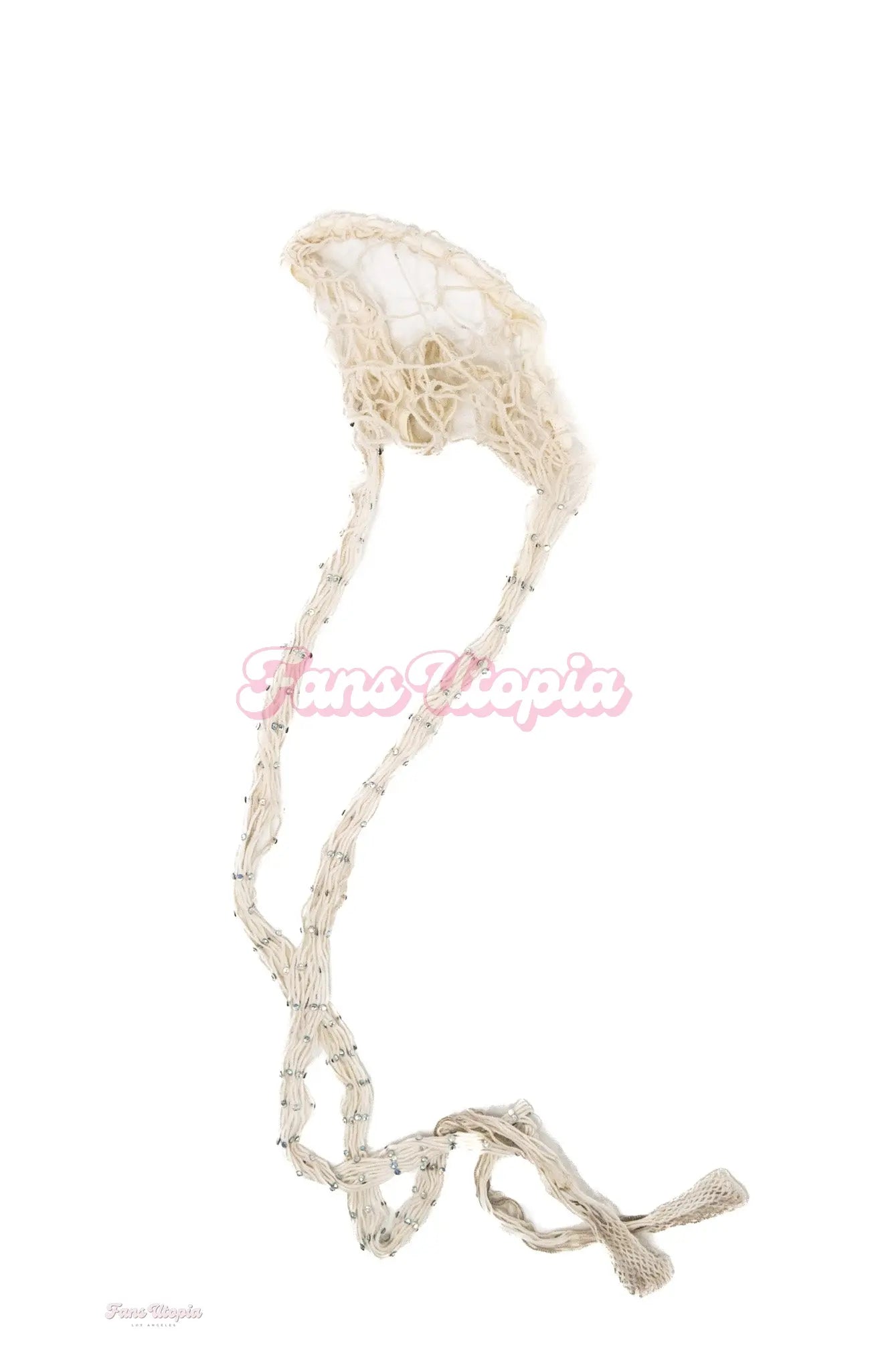Gizelle Blanco Dirty White Fishnet Stockings OUTLET