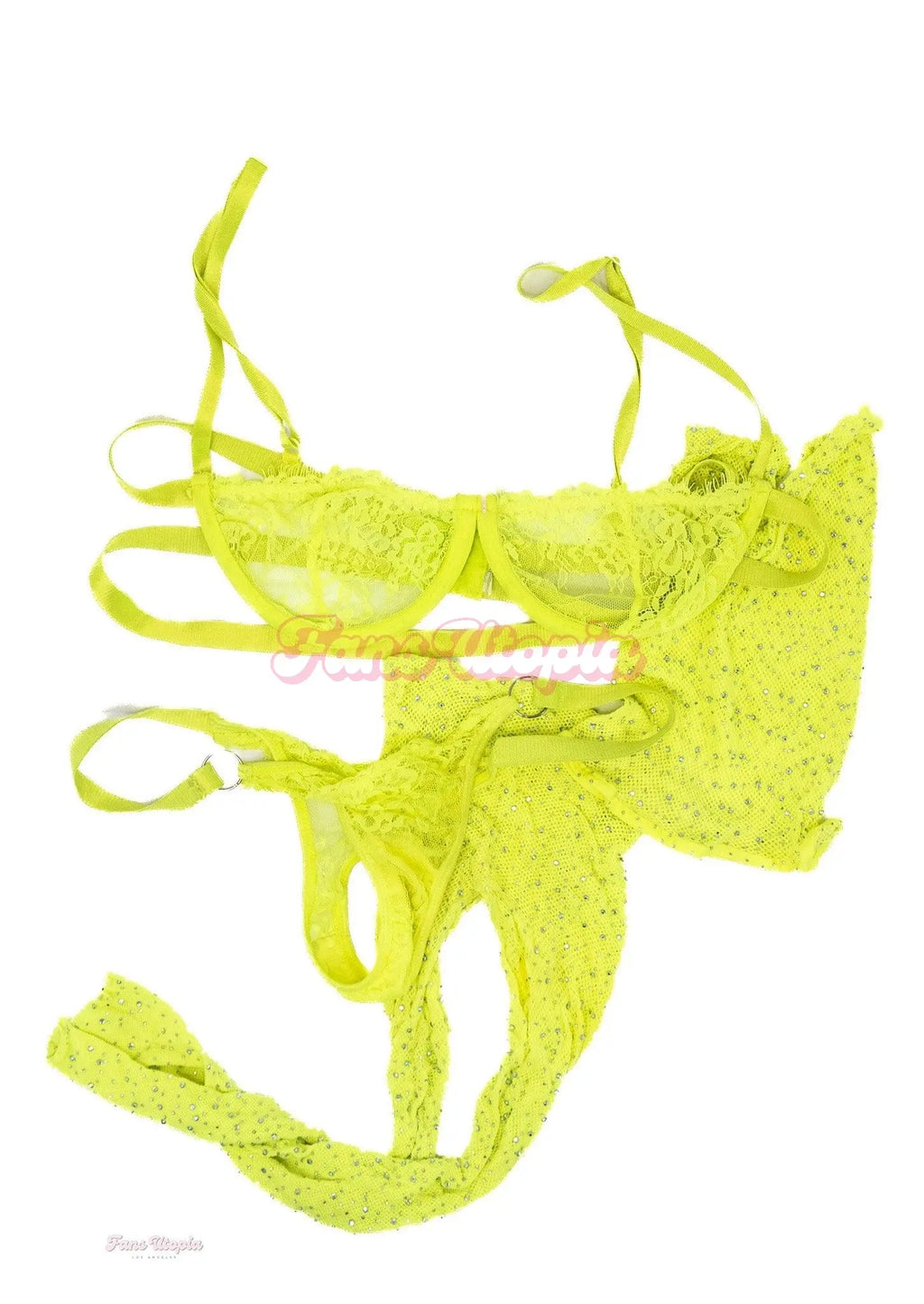 Gizelle Blanco Neon Yellow Set Gizelle Blanco