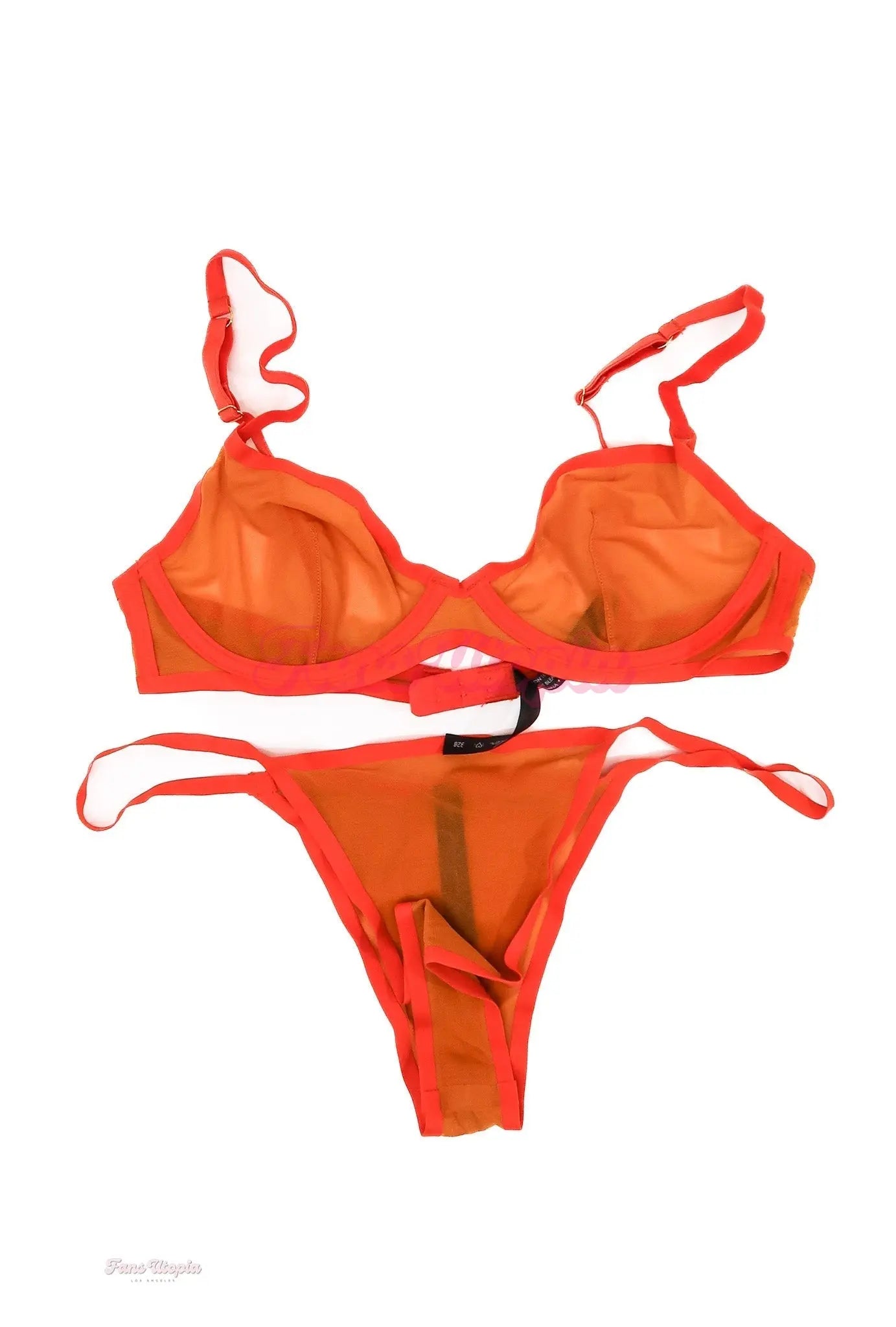 Gizelle Blanco Orange Mesh Set OUTLET