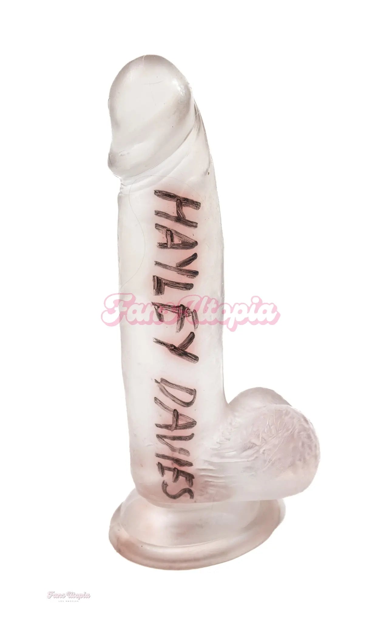 Hayley Davies Autographed Clear Toy Hayley Davies