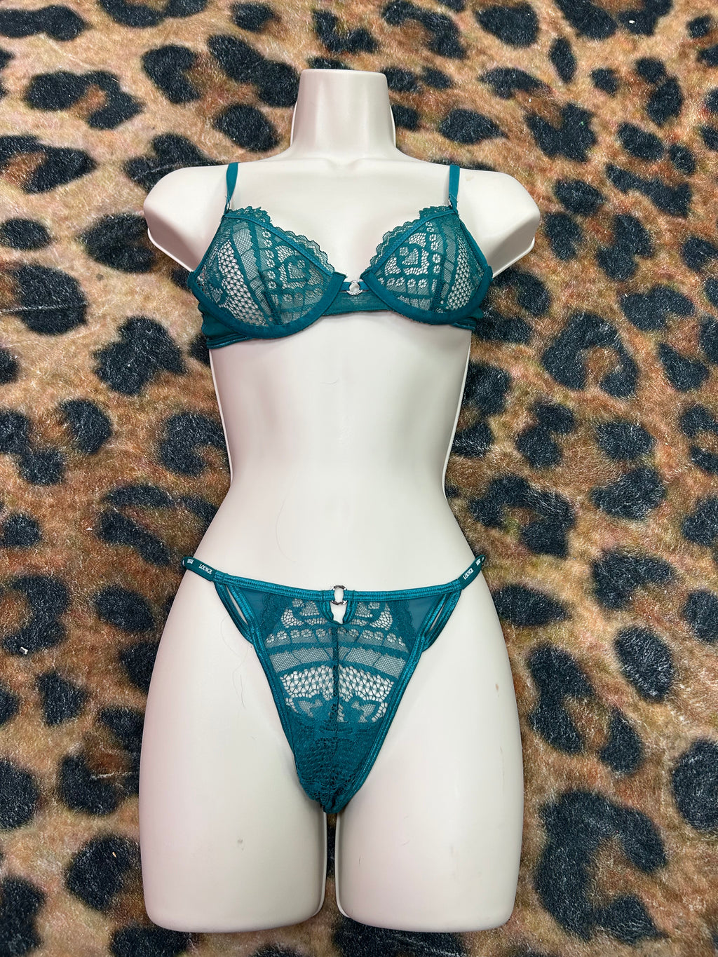 Emerald Green Bra and Panty Set