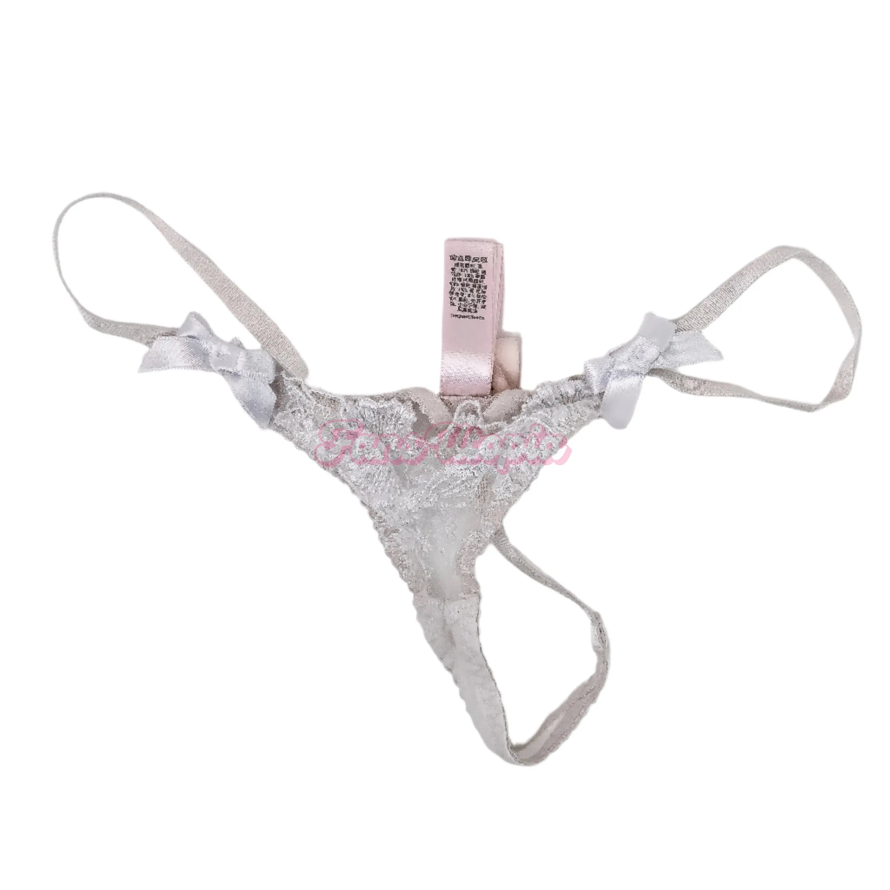 Jane Wilde White Lace AP Thong Jane Wilde