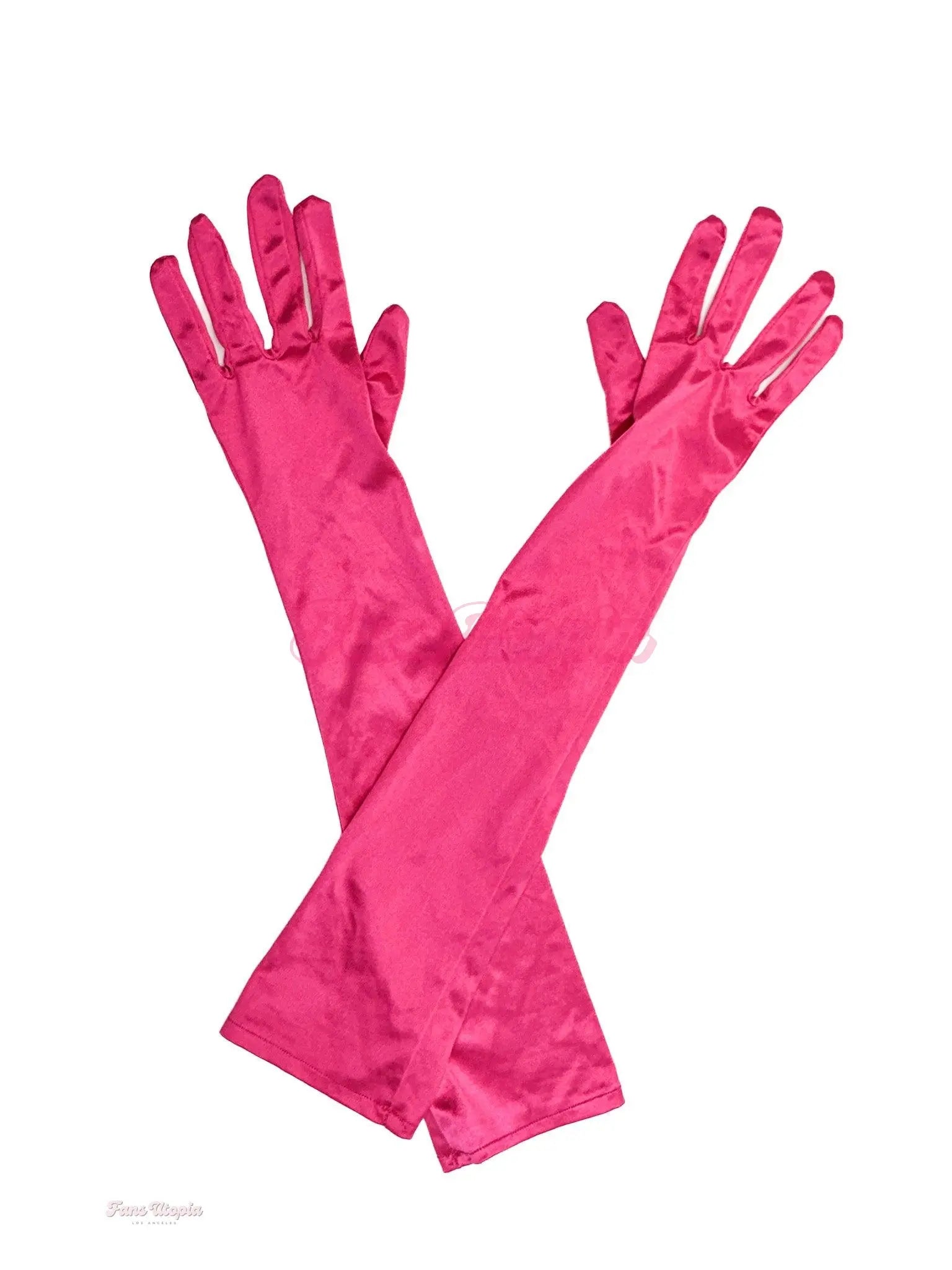 Jenna Foxx Hot Pink Gloves OUTLET