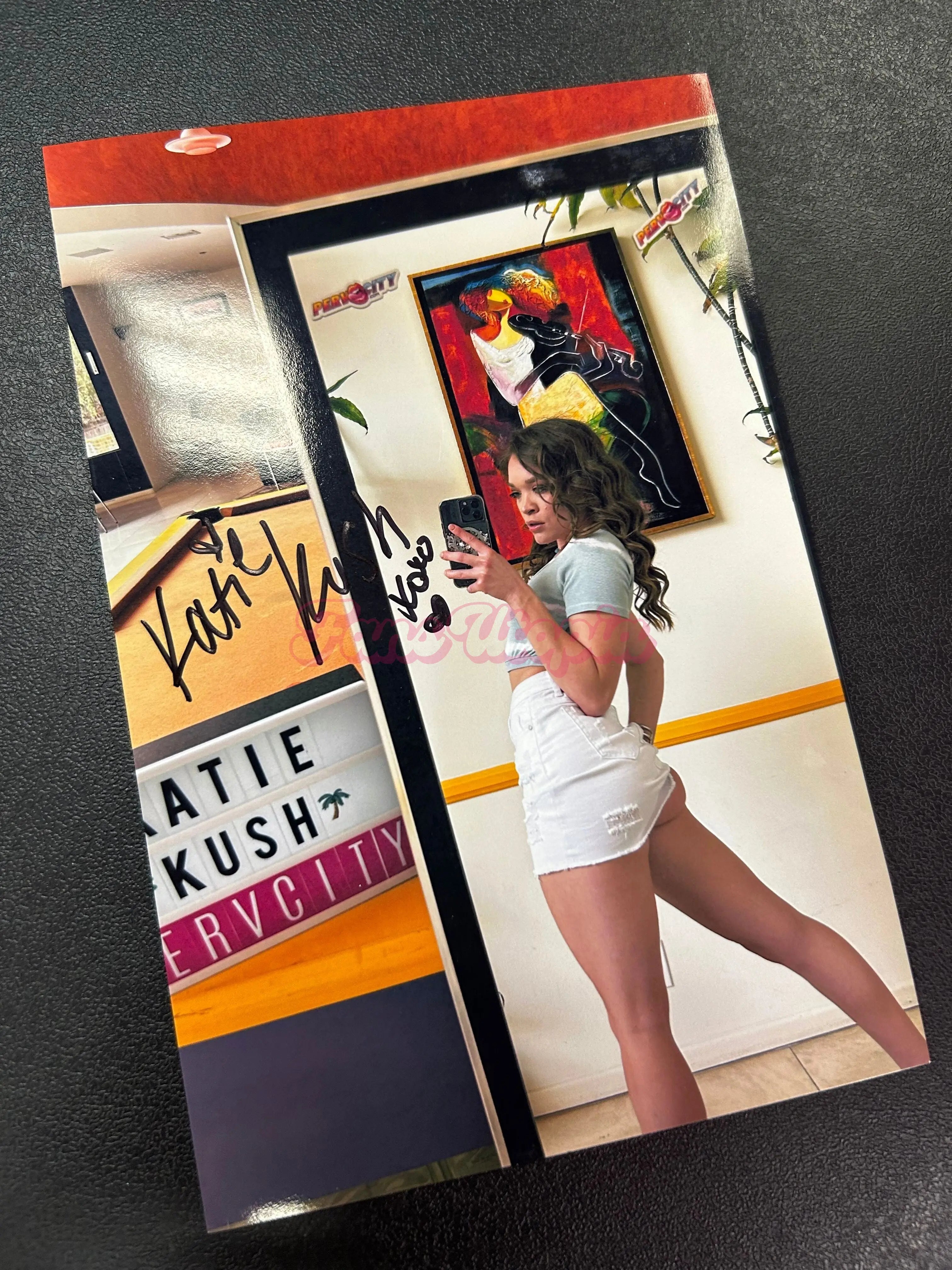 Katie Kush White Denim Skirt Katie Kush