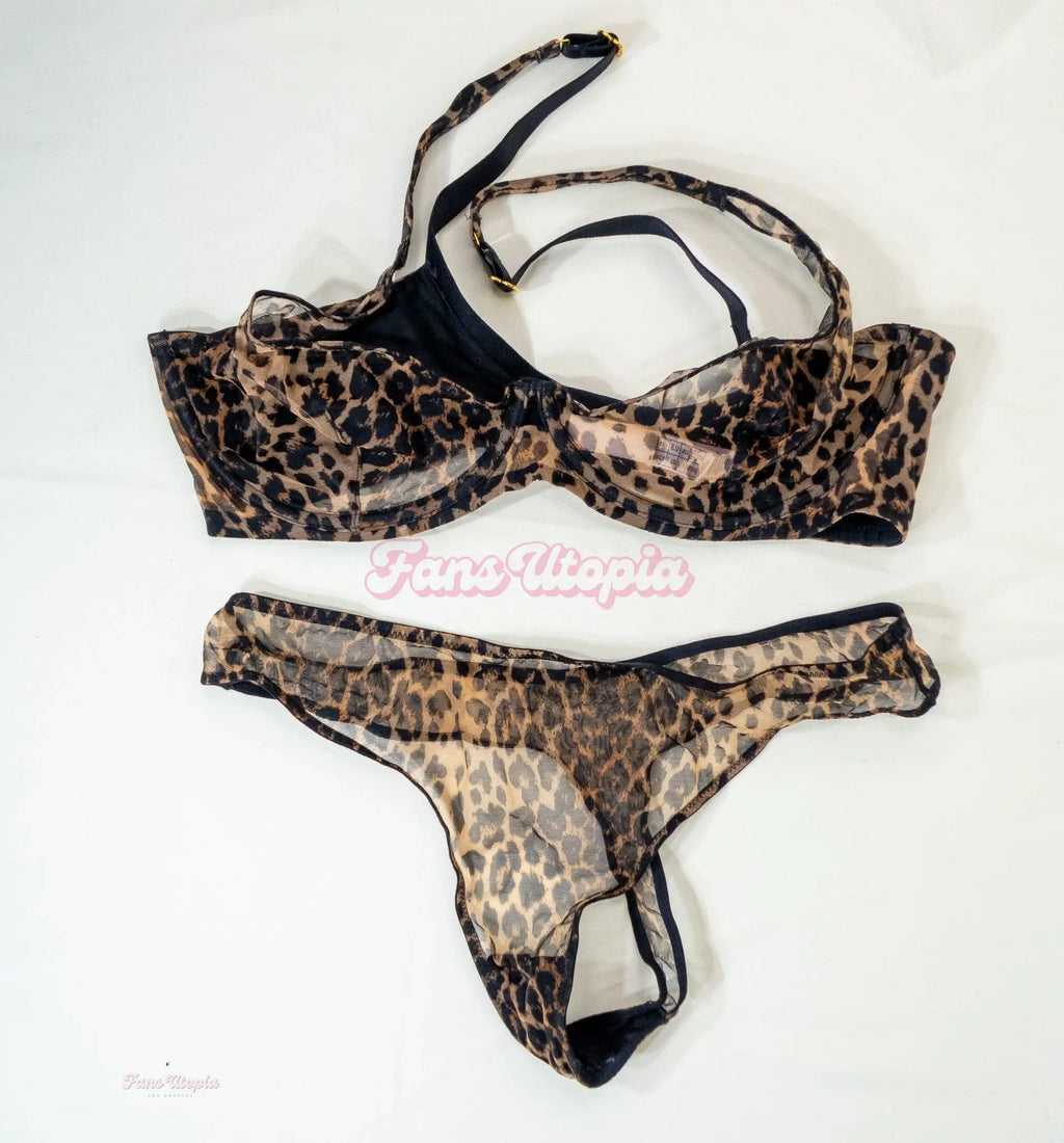 Kayley Gunner Agent Provocateur Bra & Panties Set Kayley Gunner
