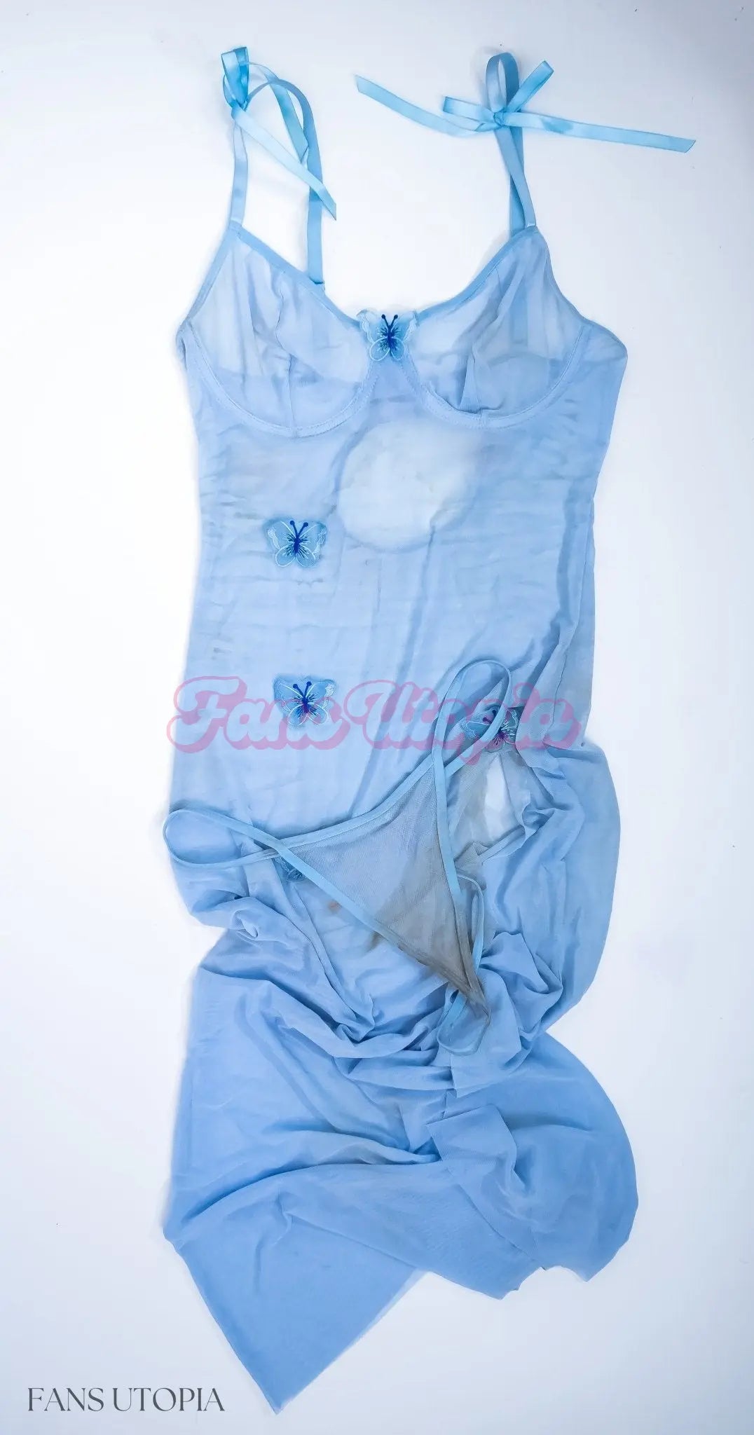 Kayley Gunner Blue Mesh Set + Boots Kayley Gunner