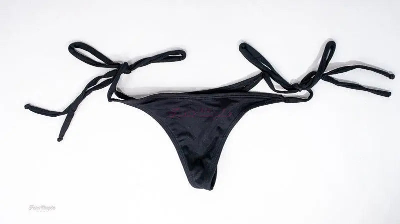 Kayley Gunner Camp Top &  Black Bikini Bottoms Kayley Gunner