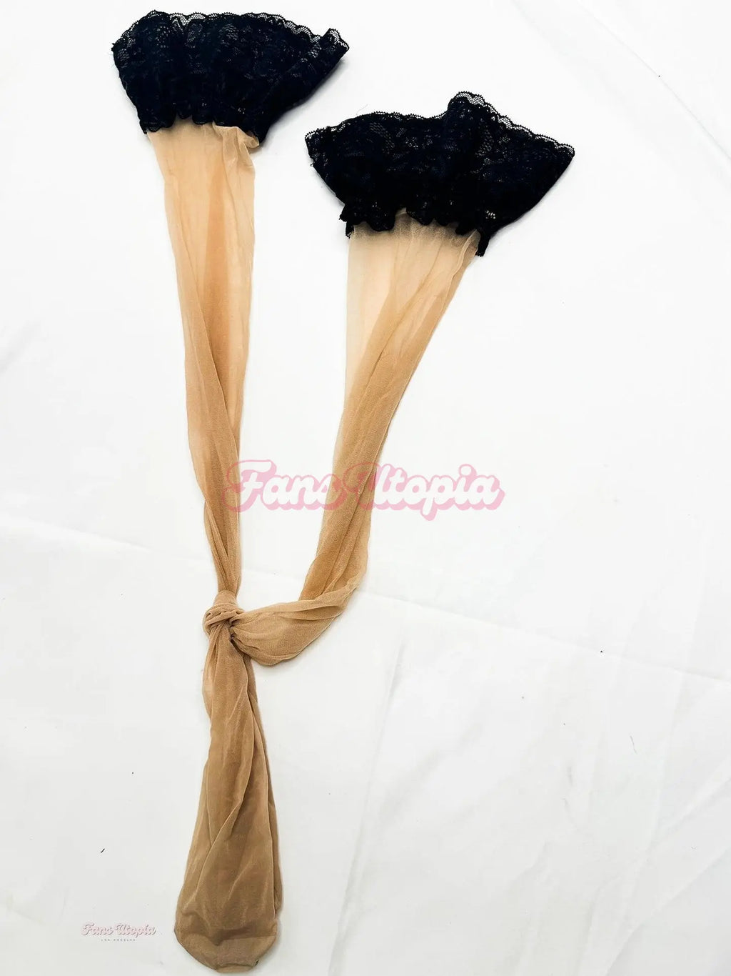 Kayley Gunner HB Leather Bodysuit + Thigh High Stockings  Stockings Kayley Gunner