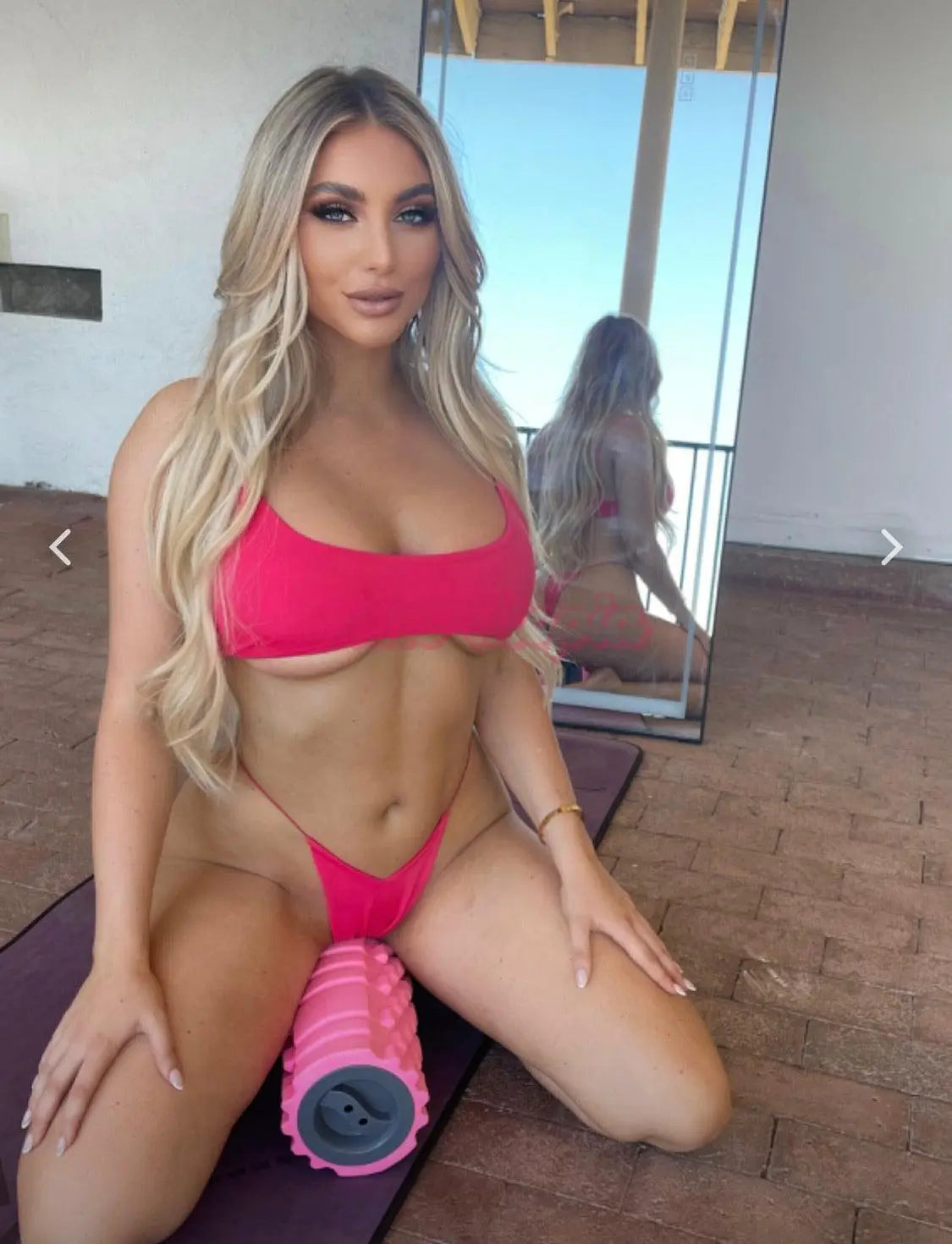 Kayley Gunner Pink Bikini Kayley Gunner