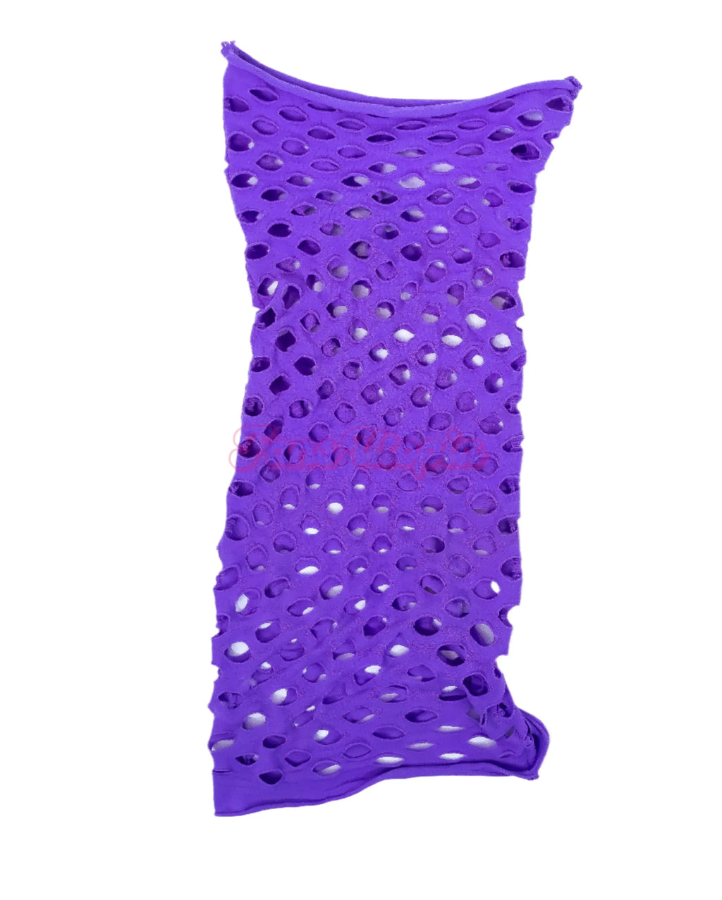 Kayley Gunner Purple Fishnet Dress Kayley Gunner