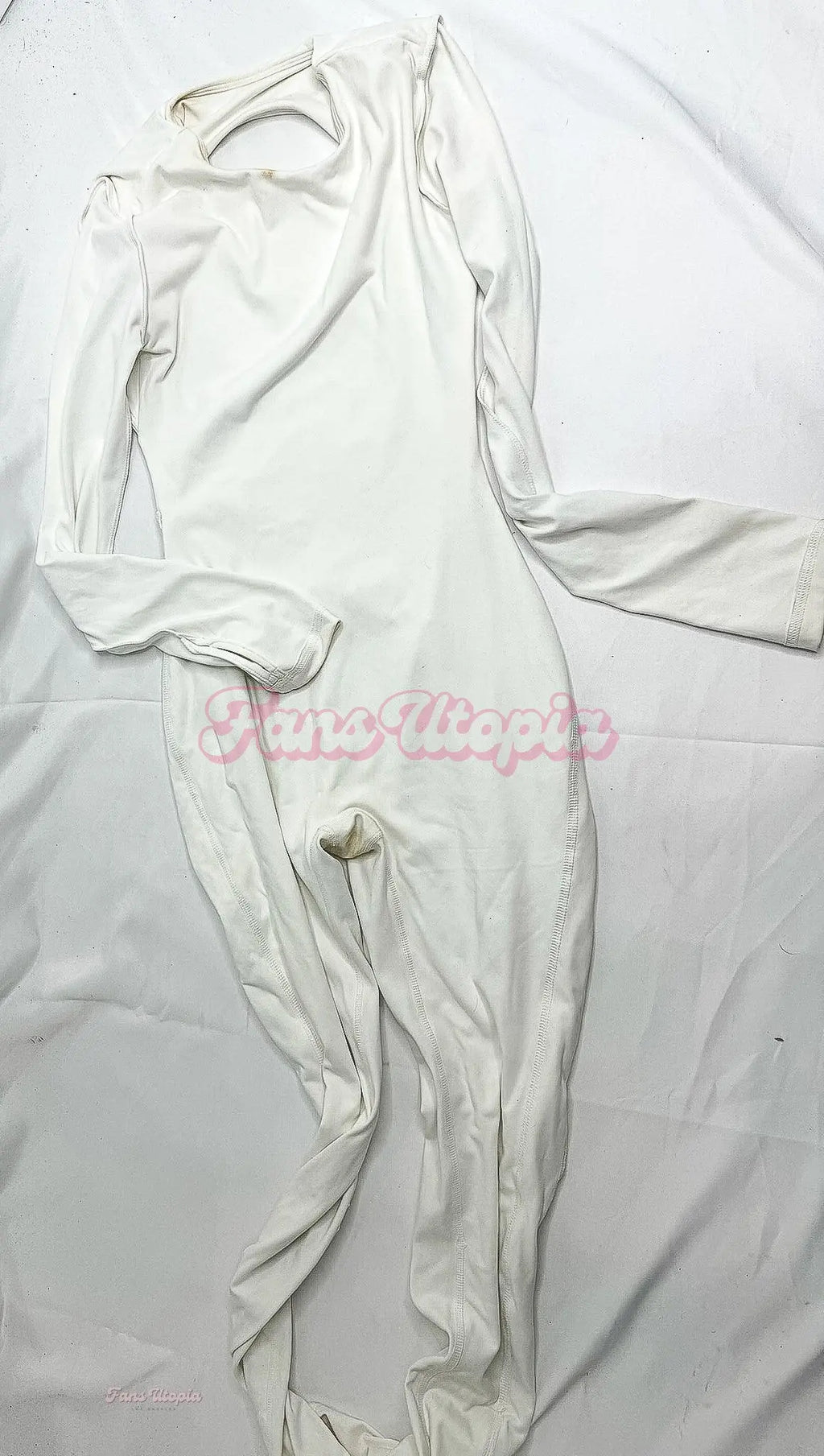 Kayley Gunner White Jumpsuit Kayley Gunner