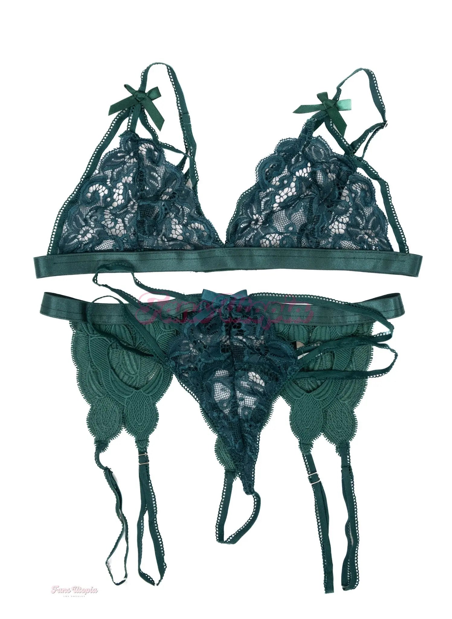 Kendra Spade Green Lace Set Kendra Spade