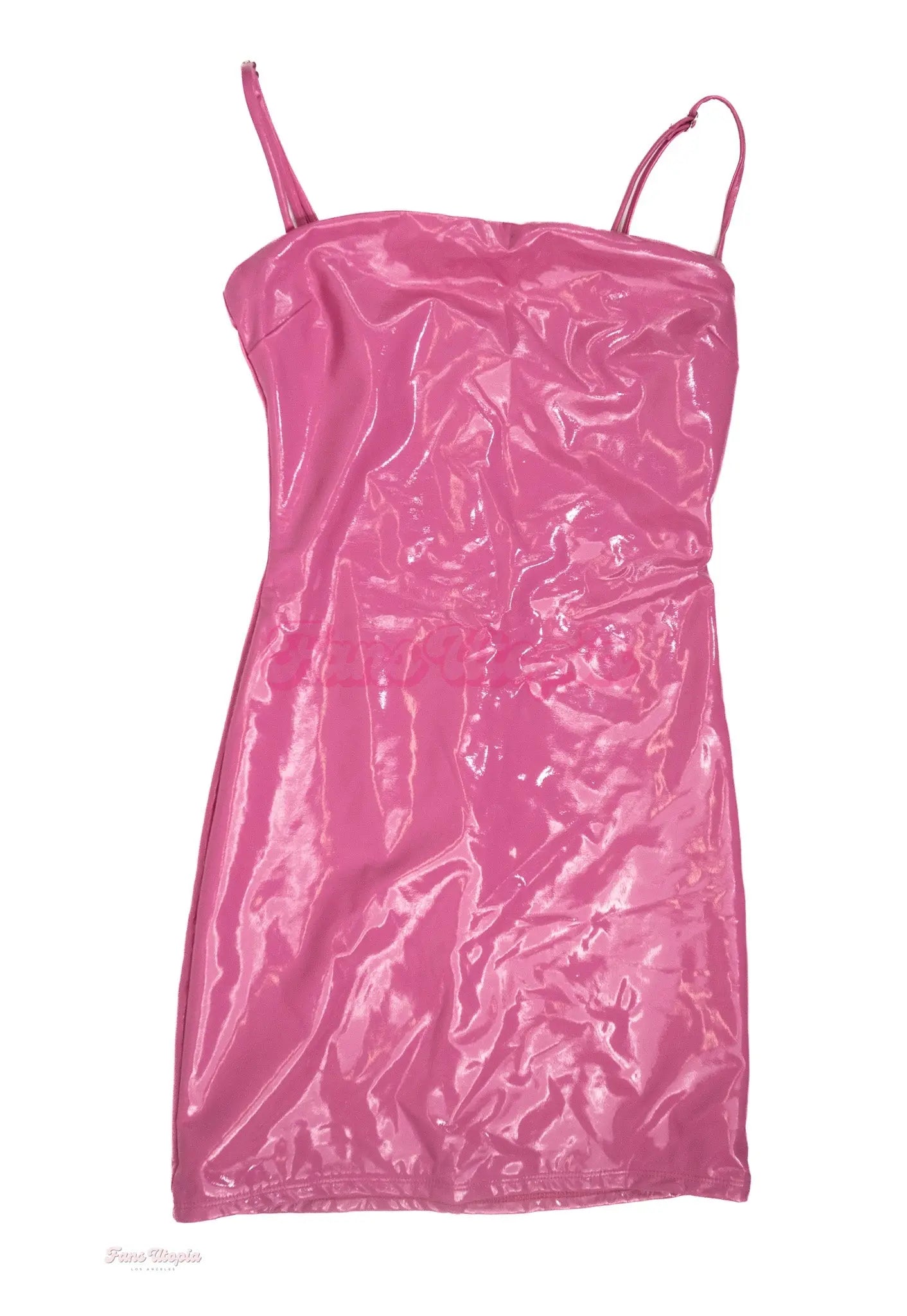 Kendra Spade Pink Latex Dress Kendra Spade