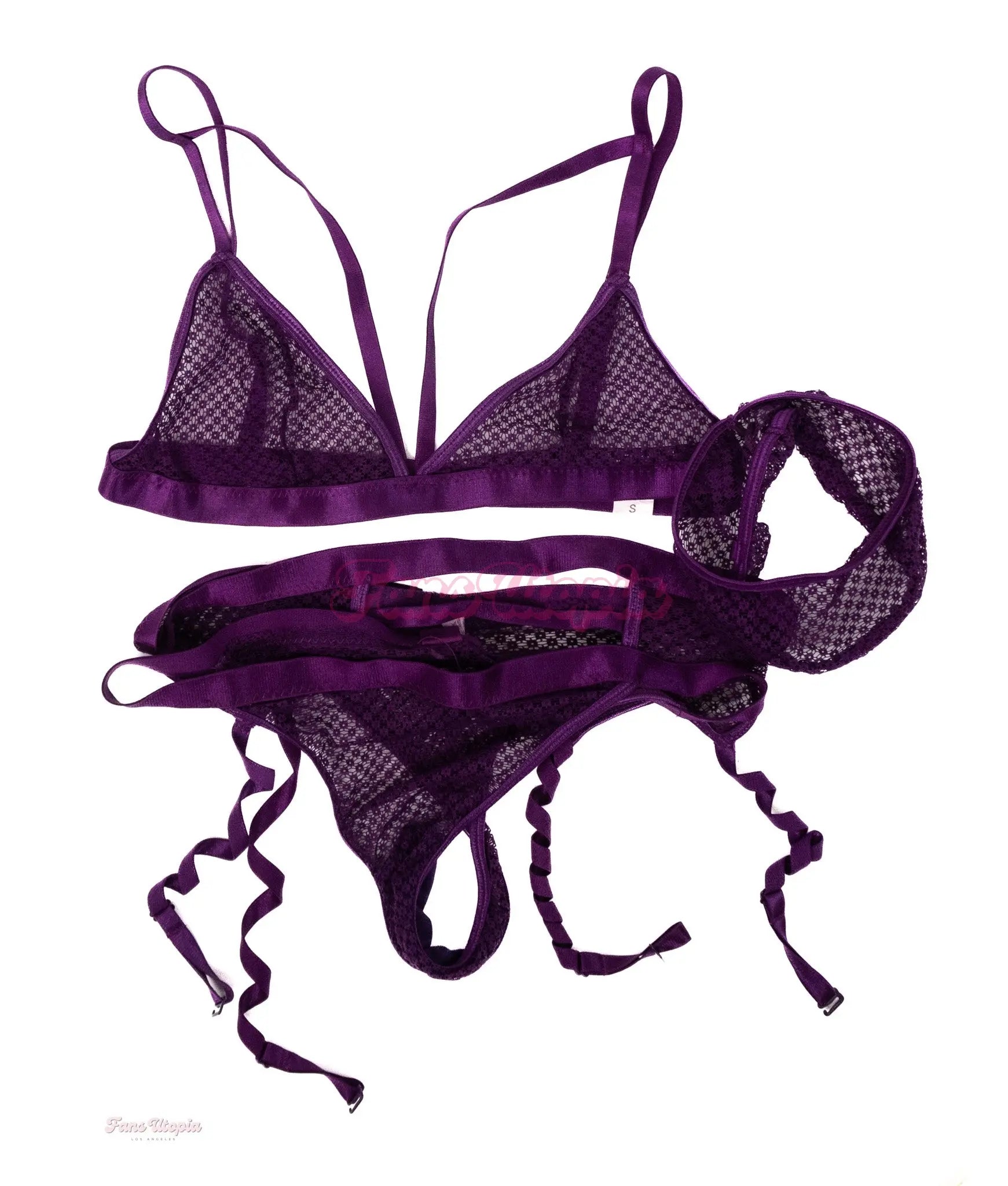 Kendra Spade Purple Mesh Set Kendra Spade