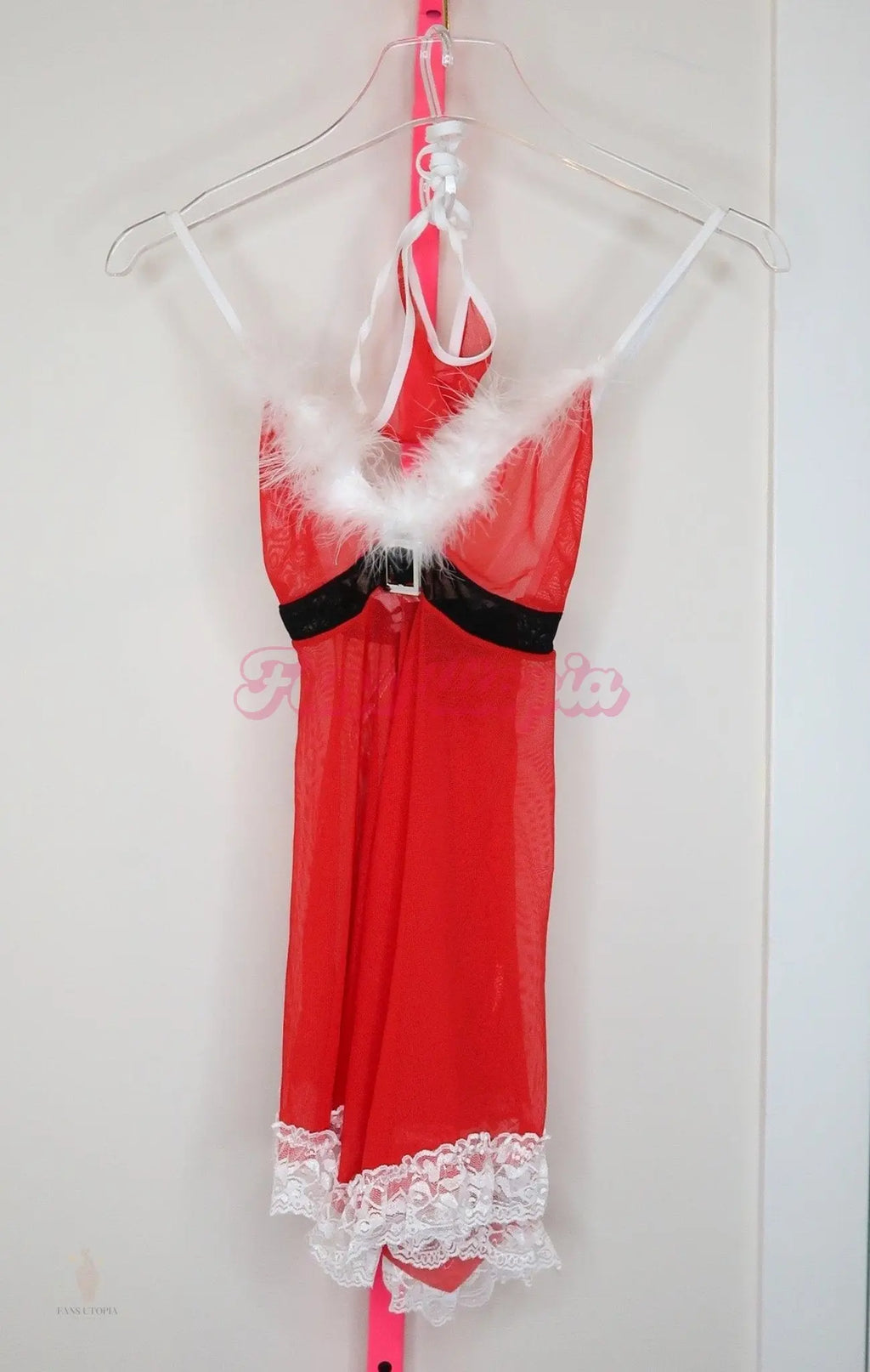 Kenzie Anne Santa Negligee & g string Kenzie Anne