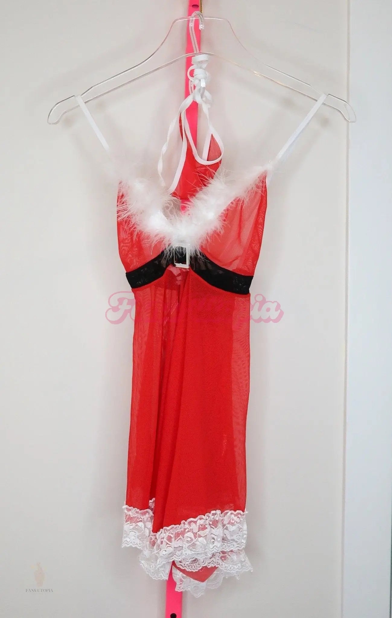 Kenzie Anne Santa Negligee & g string Kenzie Anne