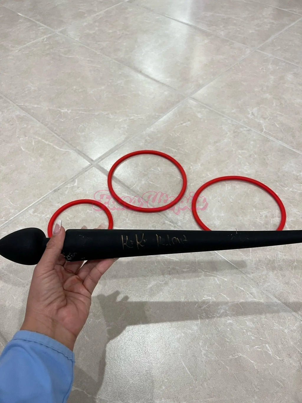 Kiki Klout Aholes Live Forever Ring Toss Toy Kiki Klout