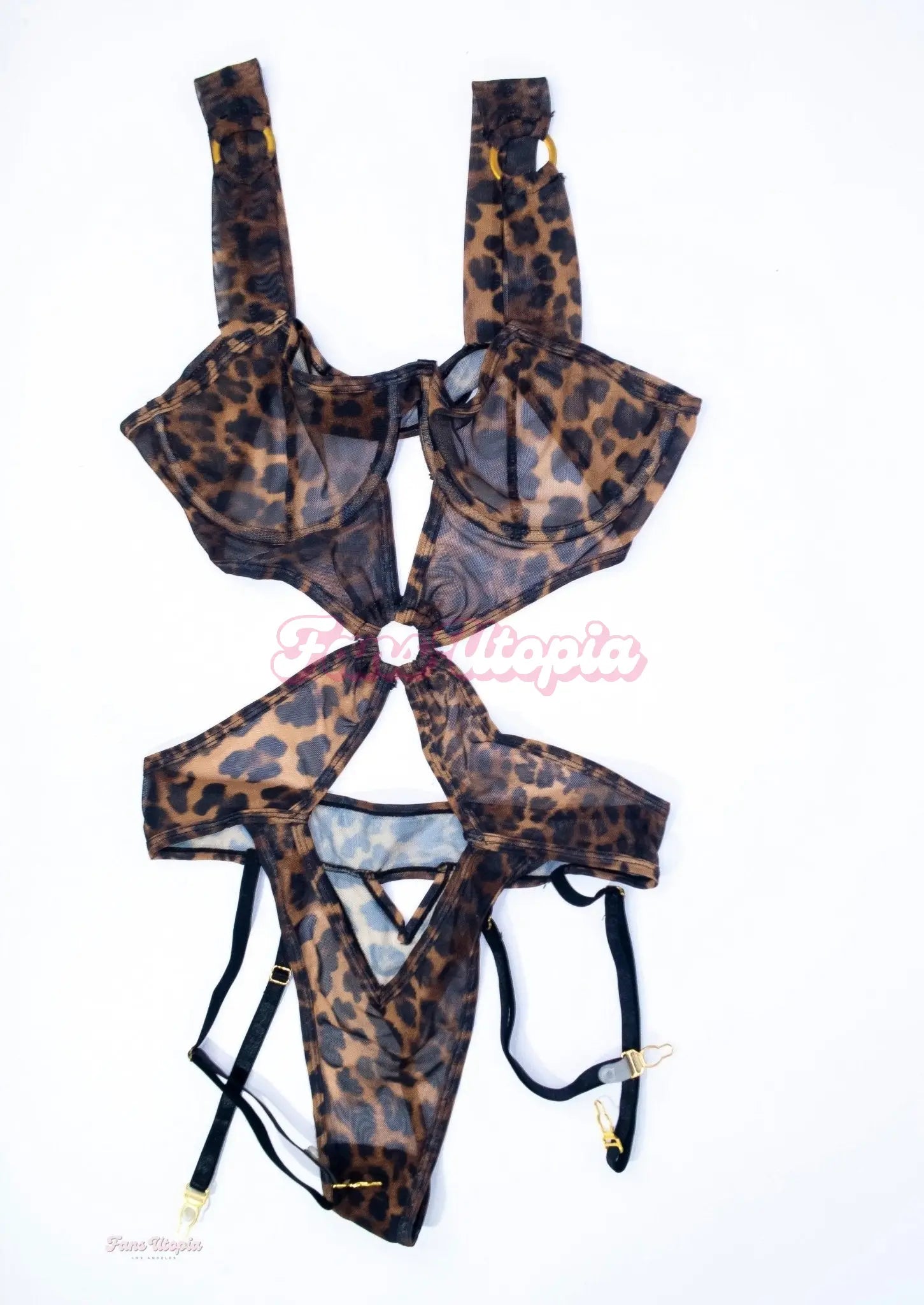 Kiki Klout Animal Print Bodysuit Kiki Klout