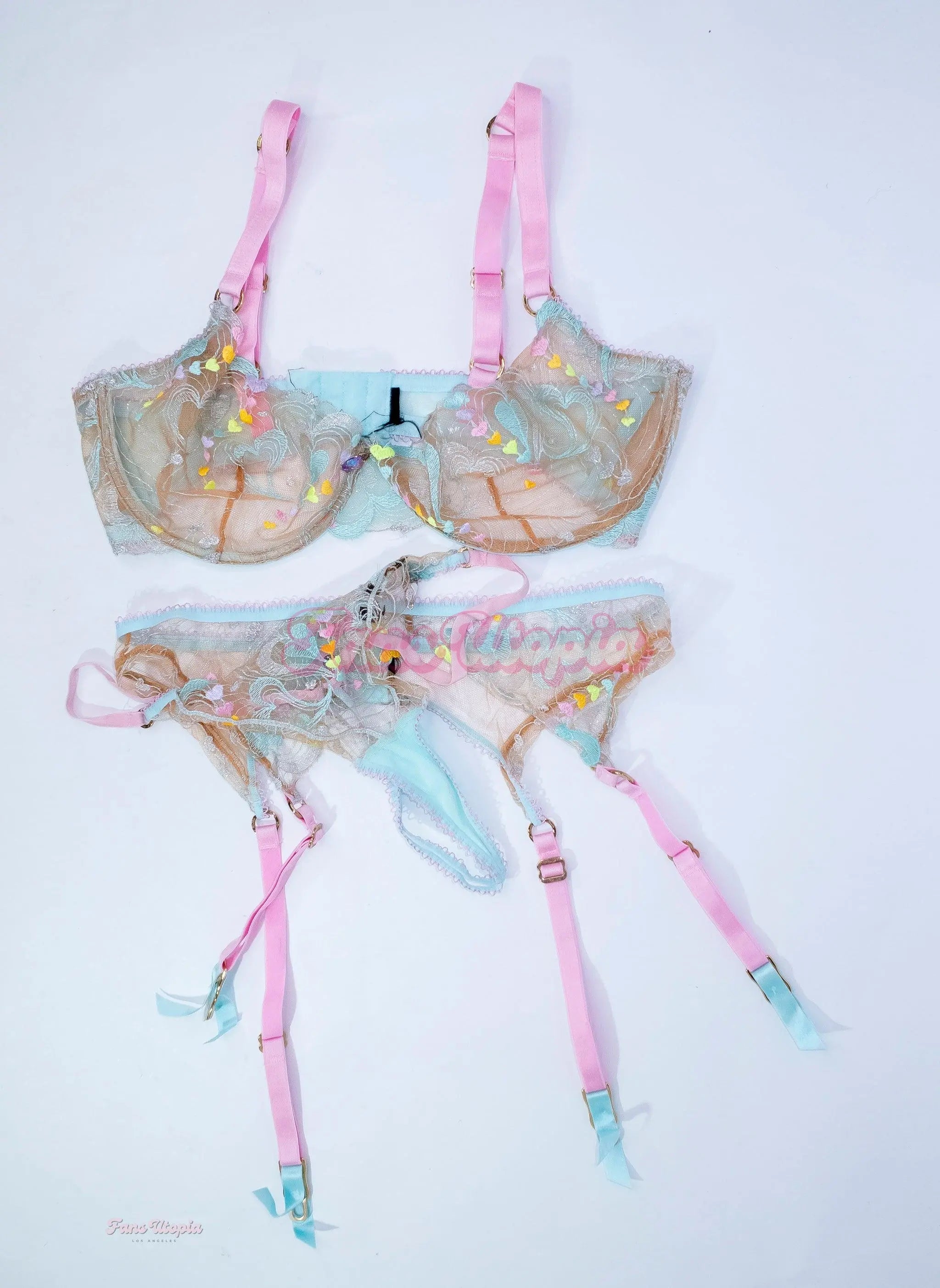 Kiki Klout HB Pastel Lingerie Set Kiki Klout