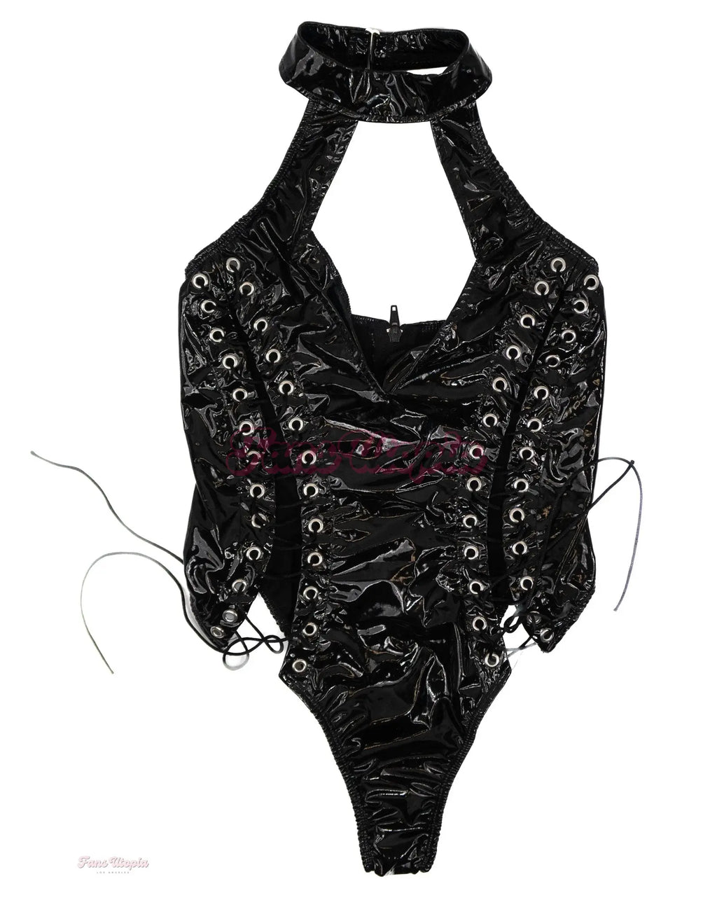 Kitana Montana Black PVC Bodysuit Kitana Montana