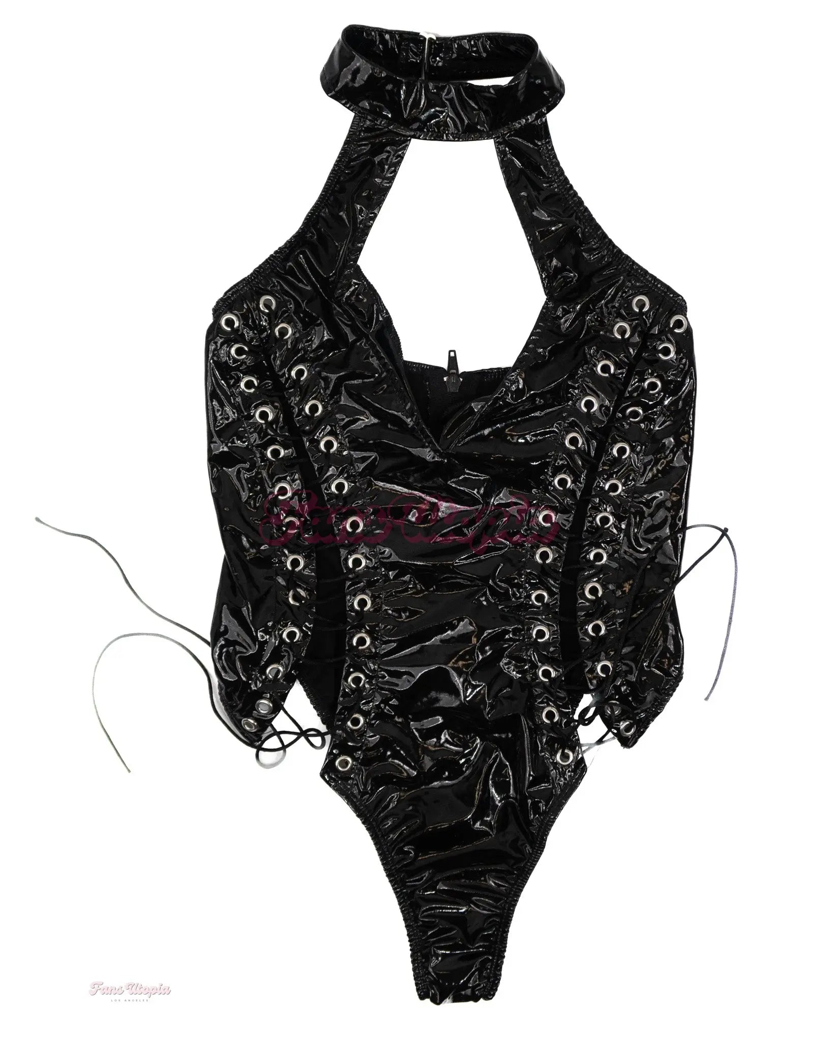 Kitana Montana Black PVC Bodysuit Kitana Montana