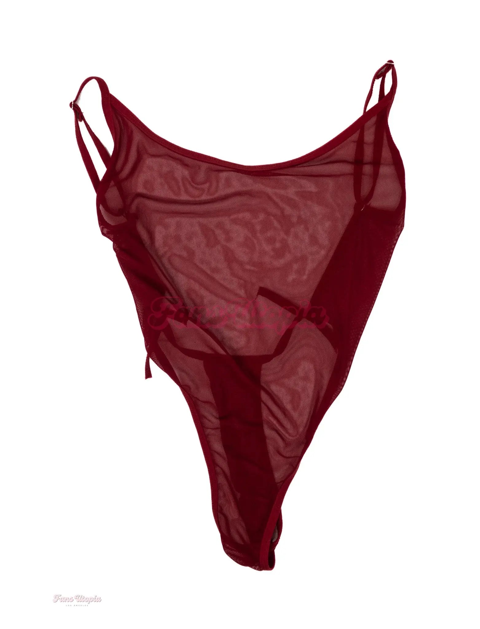 Kitana Montana Maroon Mesh Bodysuit Kitana Montana