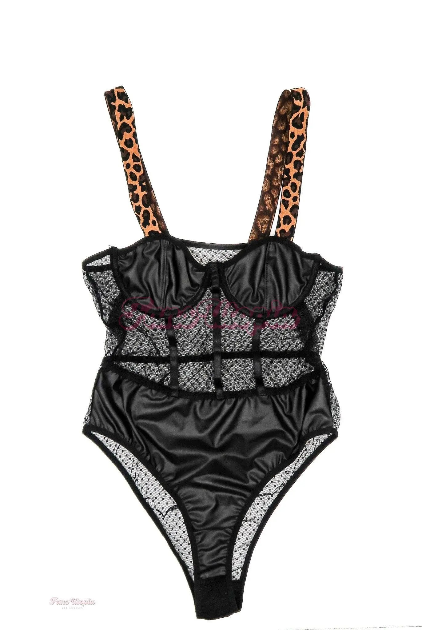Lexi Lore Cheetah Lace Bodysuit Lexi Lore