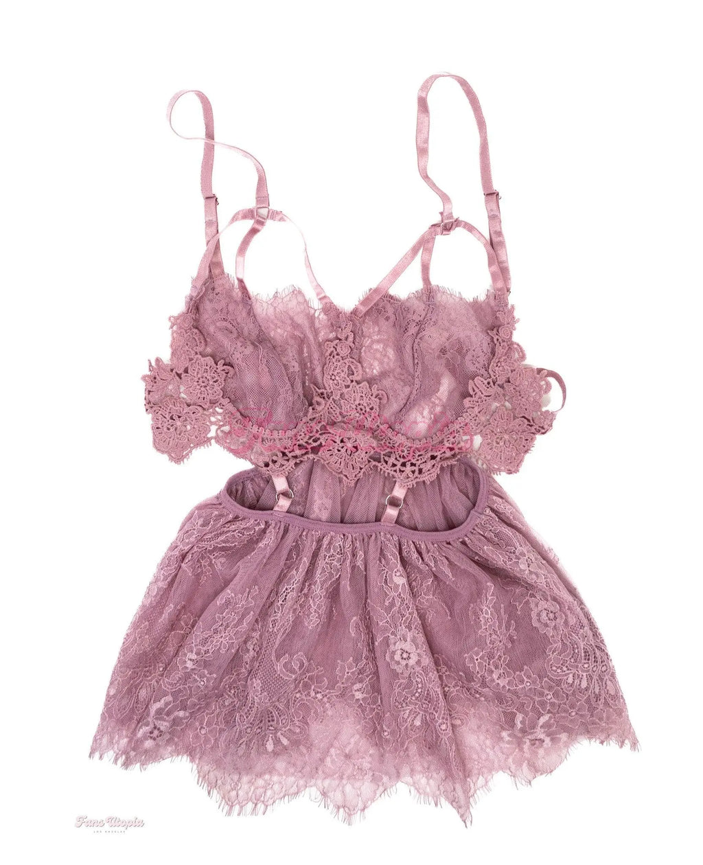 Lexi Lore Pastel Pink Lacey Teddy Lexi Lore