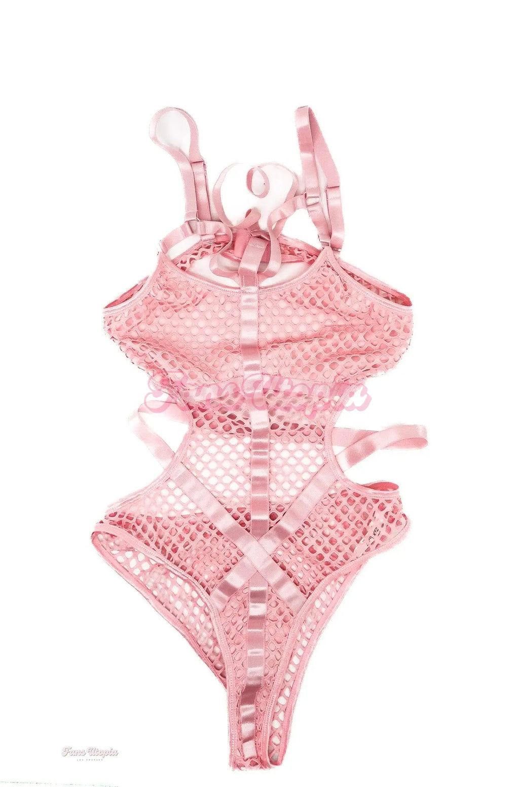 Lexi Lore Pink Mesh Bodysuit Lexi Lore