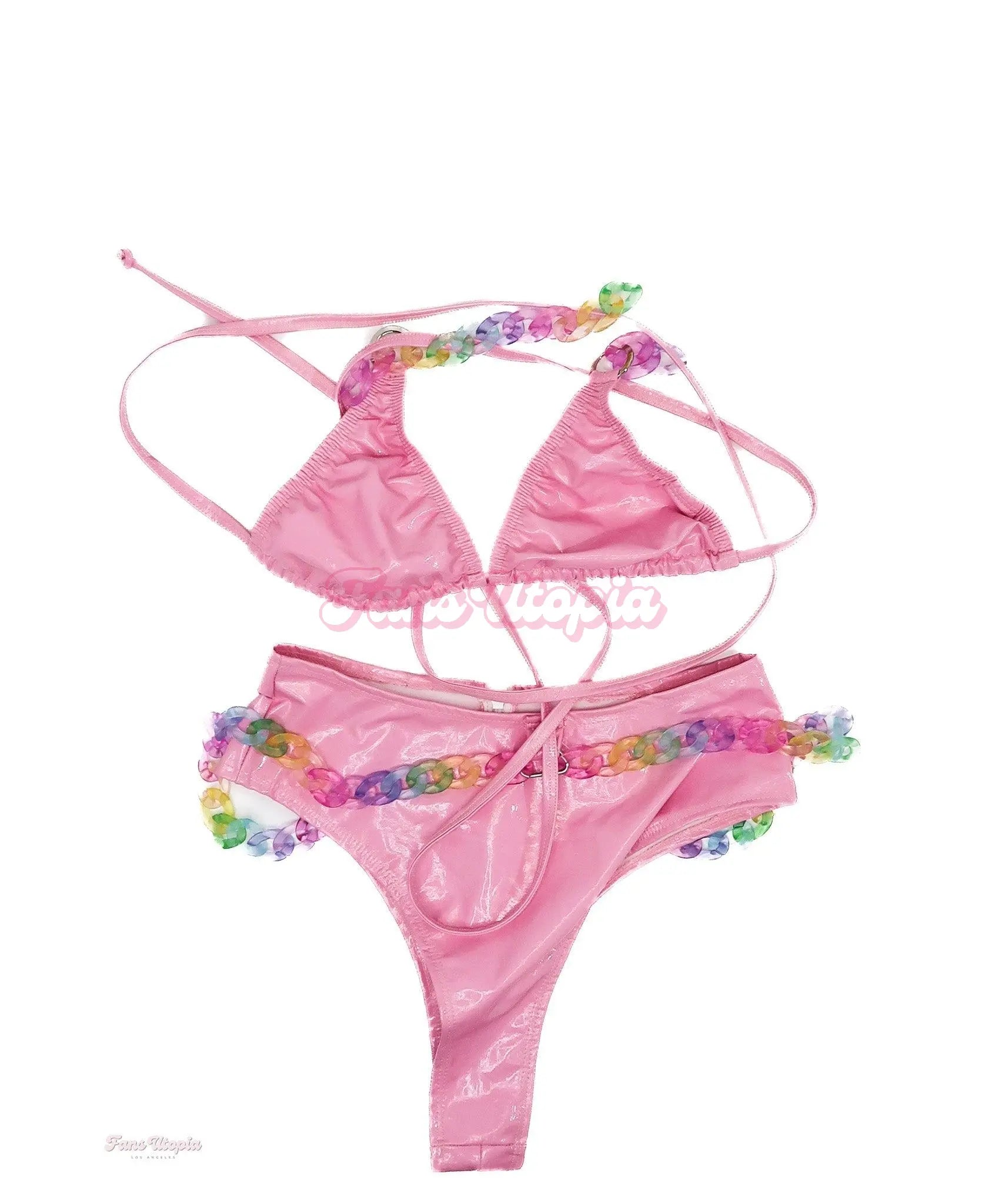 Lexi Lore Rainbow Chain Bra & Panty Set Lexi Lore