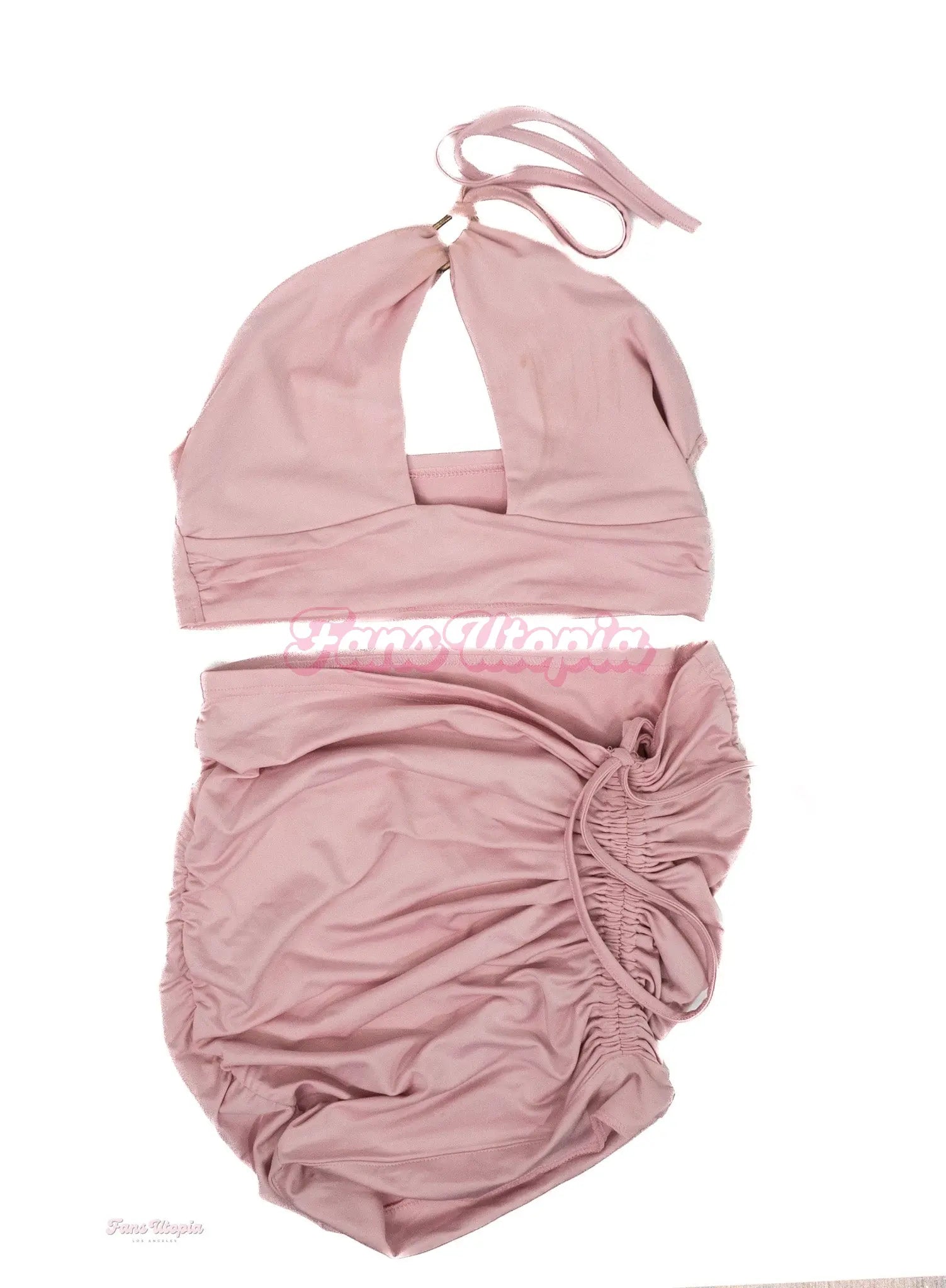 Lily Lou Pink Top & Skirt OUTLET