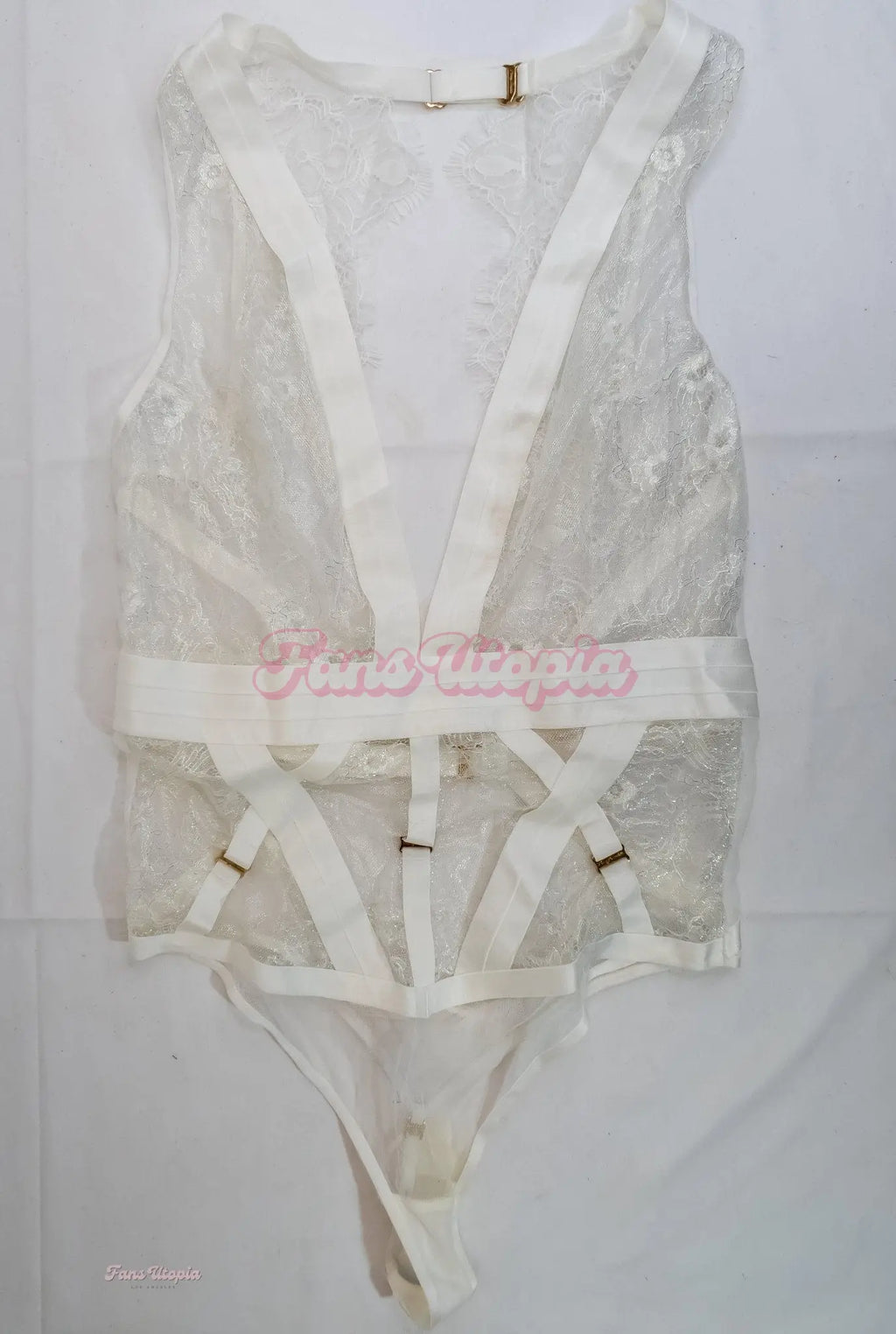 Lissa Aires HB White Lingerie Set + Bodysuit Lissa Aires