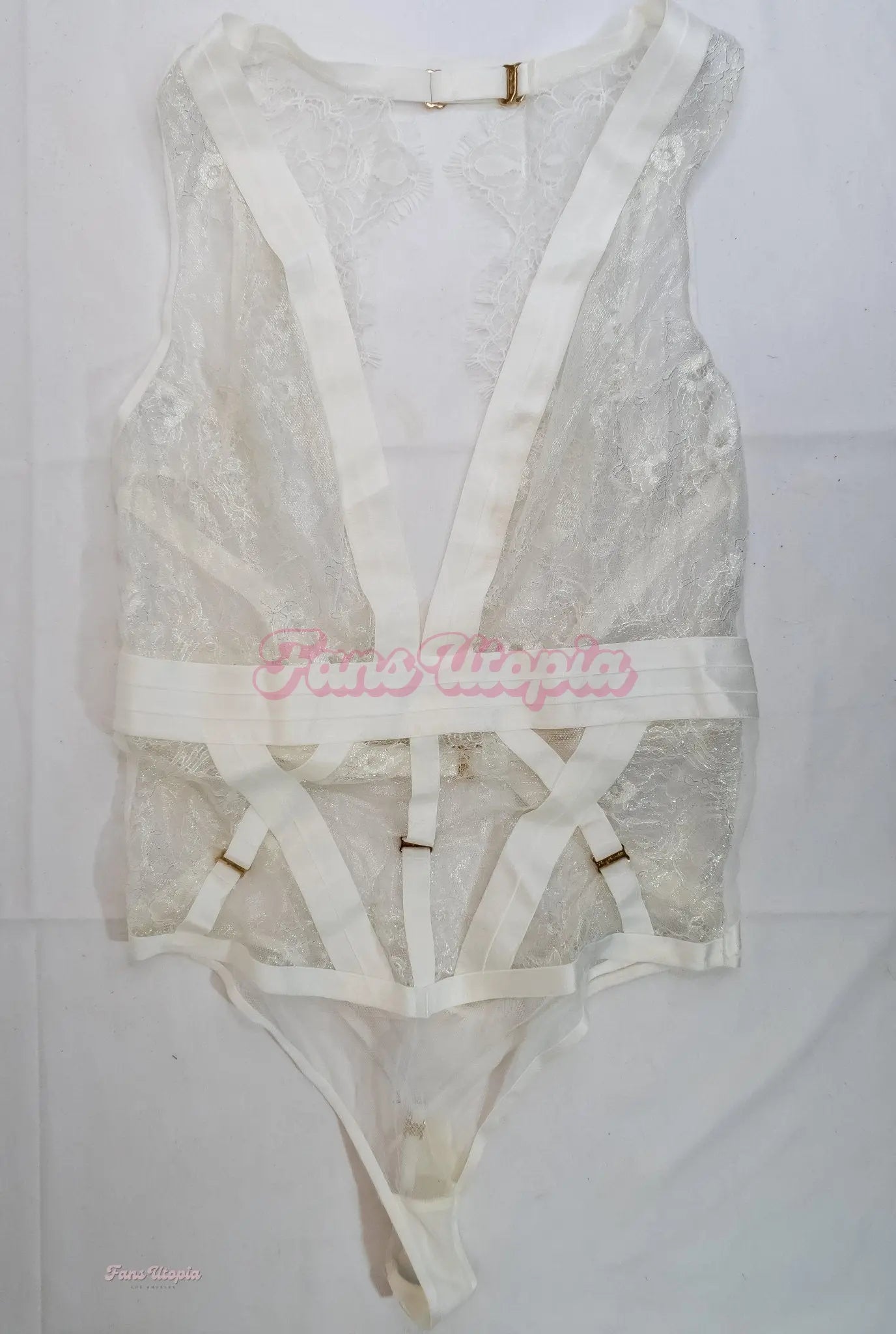 Lissa Aires HB White Lingerie Set + Bodysuit Lissa Aires