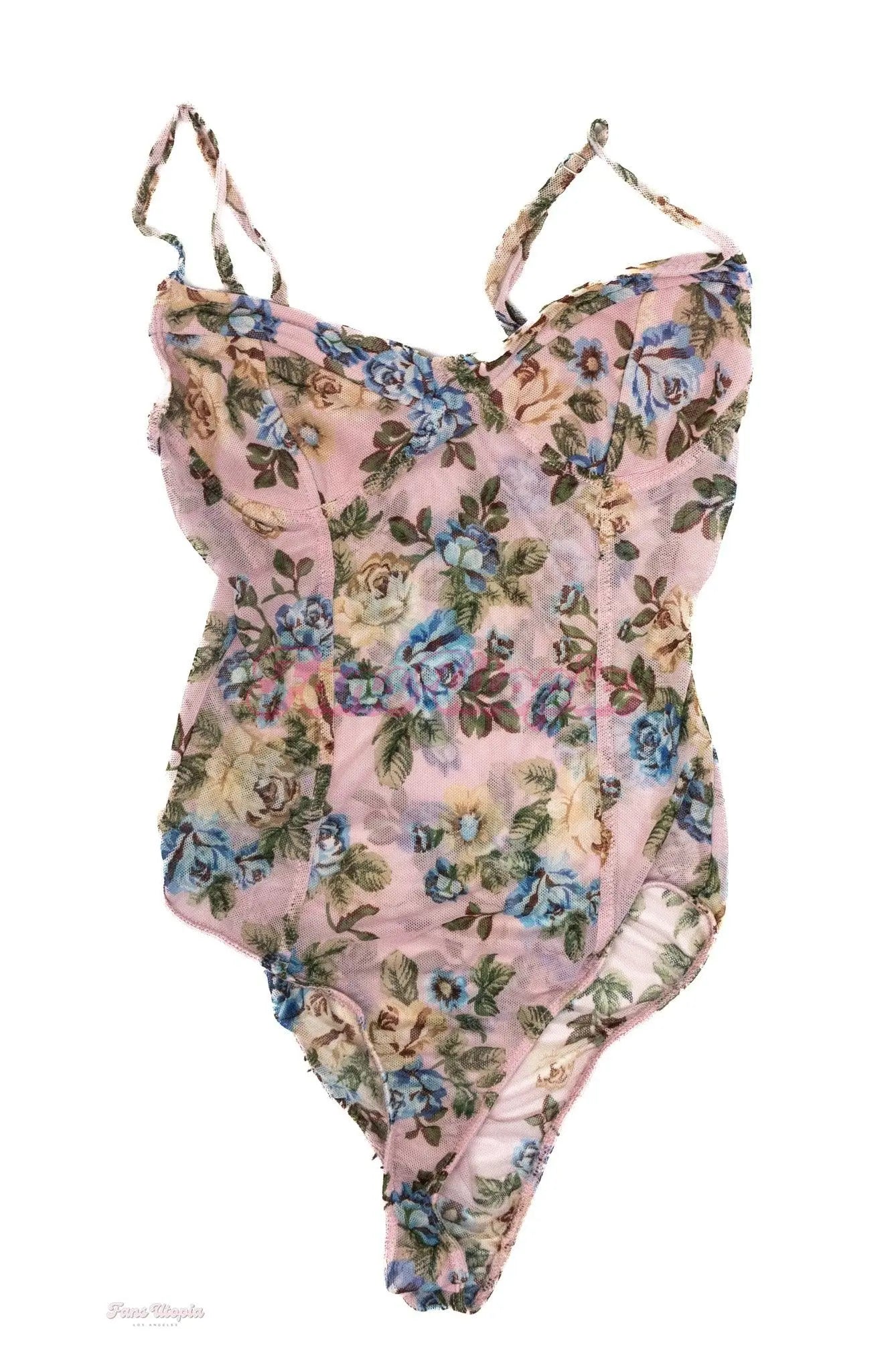 Lola Fae Floral Mesh Bodysuit Lola Fae