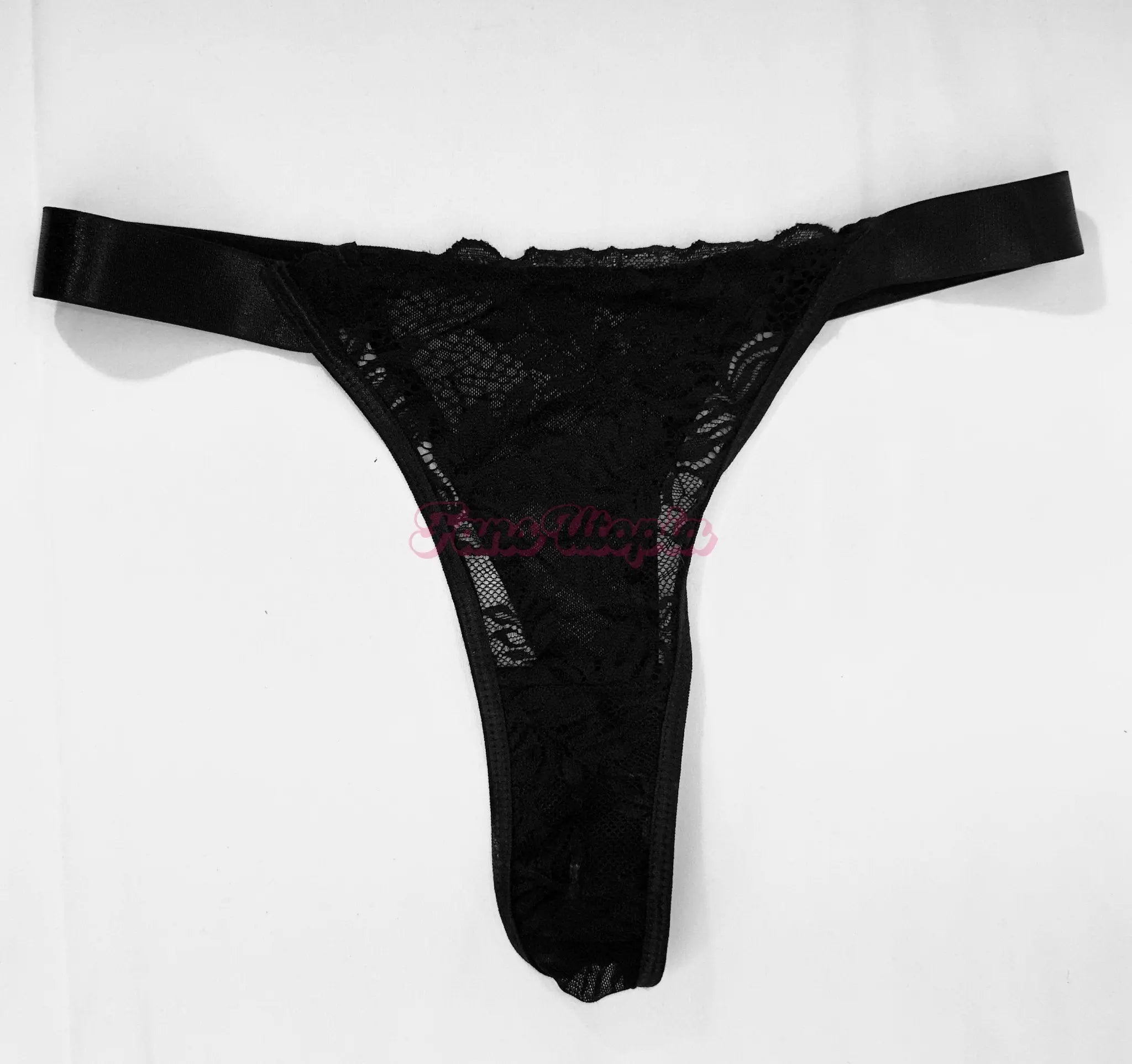 Lumi Ray Black Basque with Garter Straps + Fishnets Lumi Ray