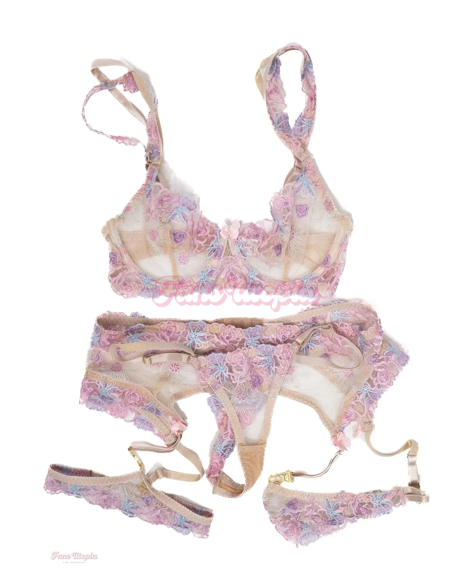 Luna Legend Nude Floral Set Luna Legend