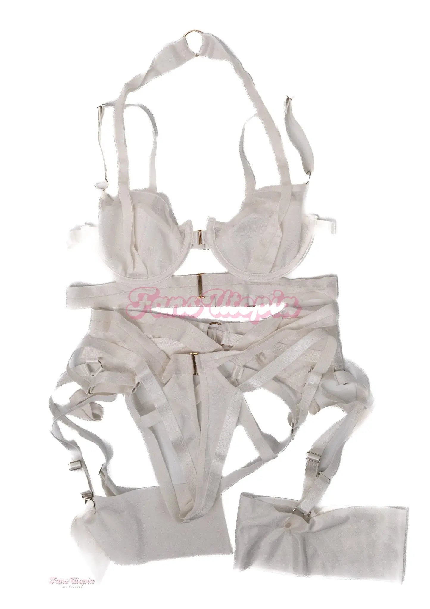 Marina Maya White Lingerie Set Marina Maya