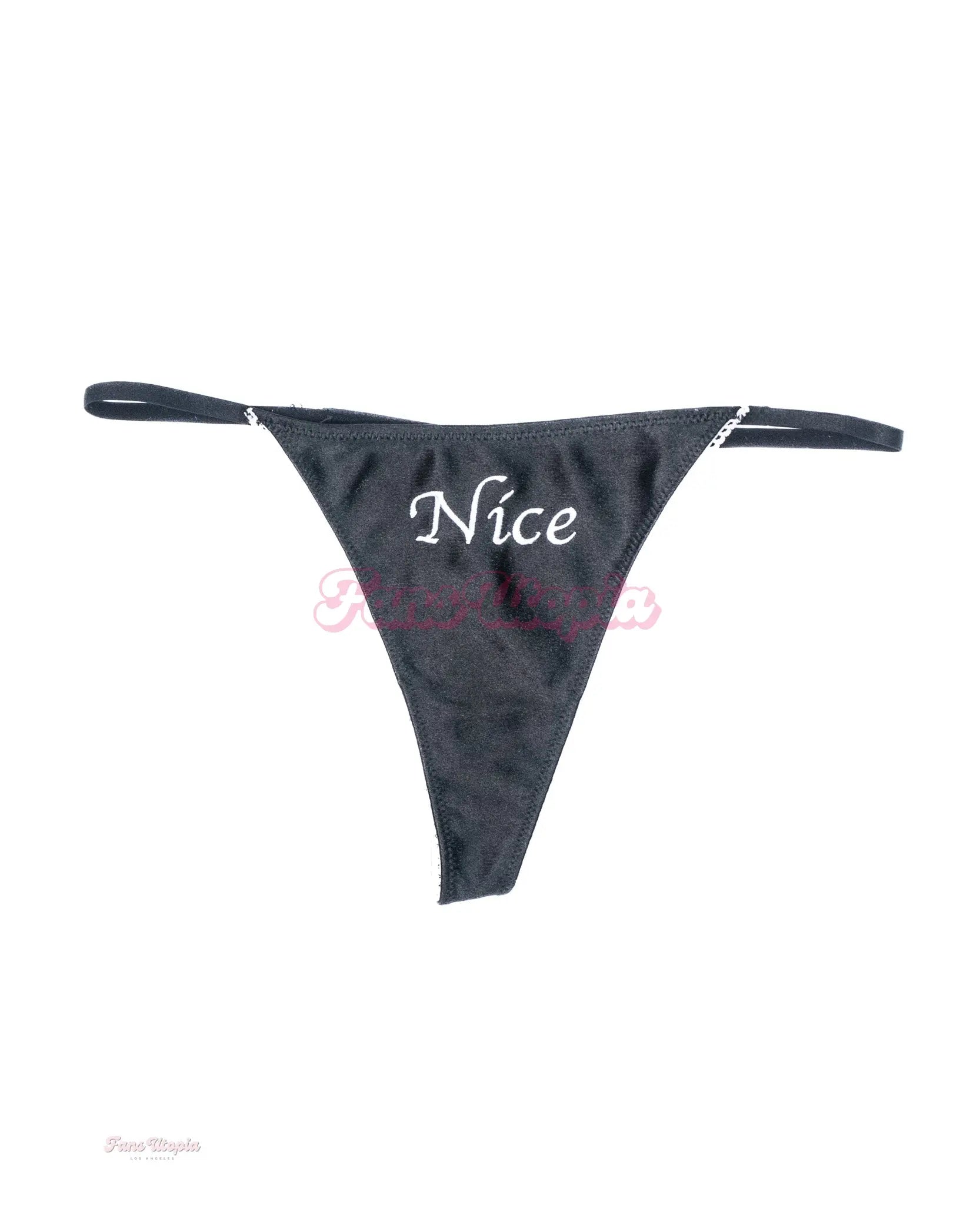 Maya Farrell Black Nice Thong Maya Farrell