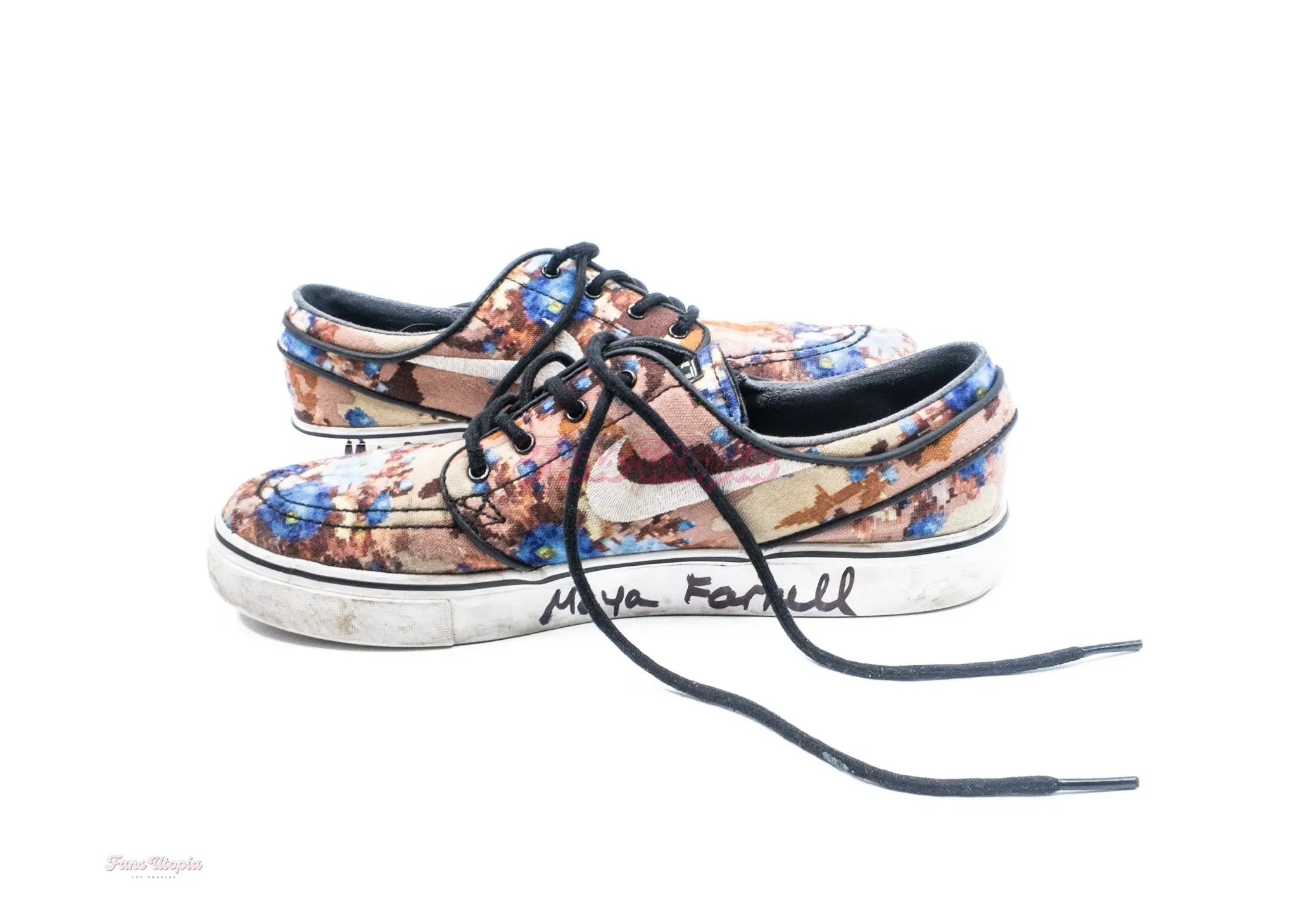 Maya Farrell Floral Sneakers Maya Farrell