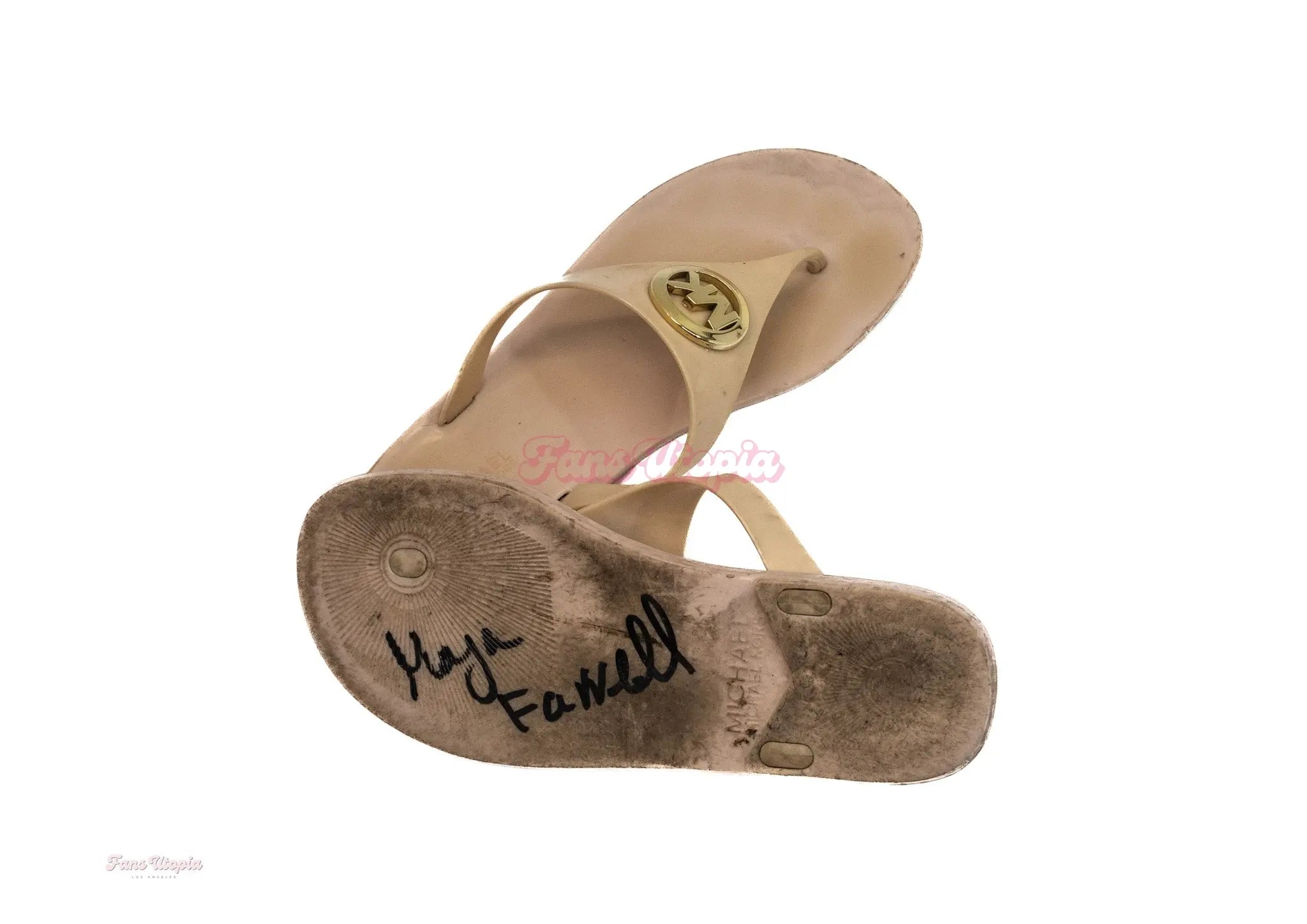 Maya Farrell Nude Sandals Maya Farrell