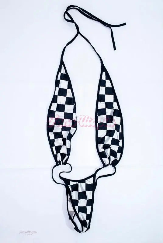 Maya Woulfe Checkered Bodysuit Maya Woulfe