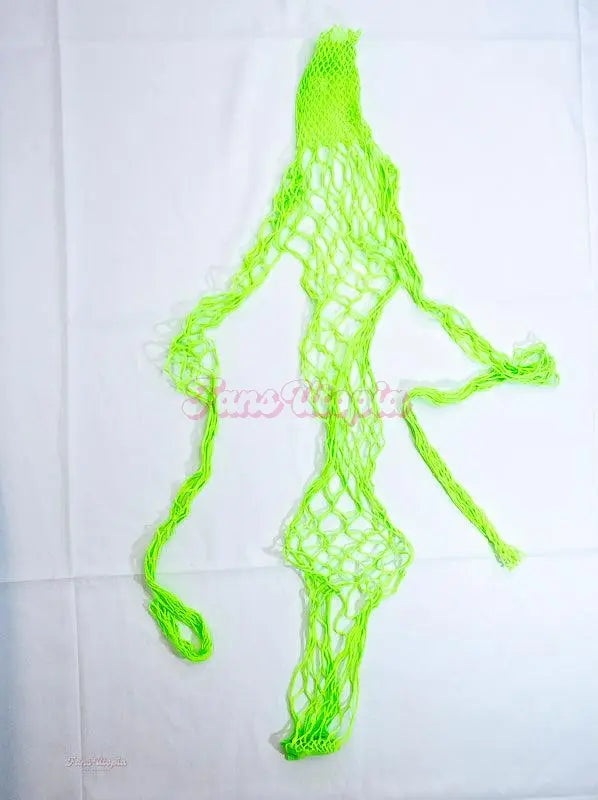 Maya Woulfe Green Fishmet Bodysuit Maya Woulfe